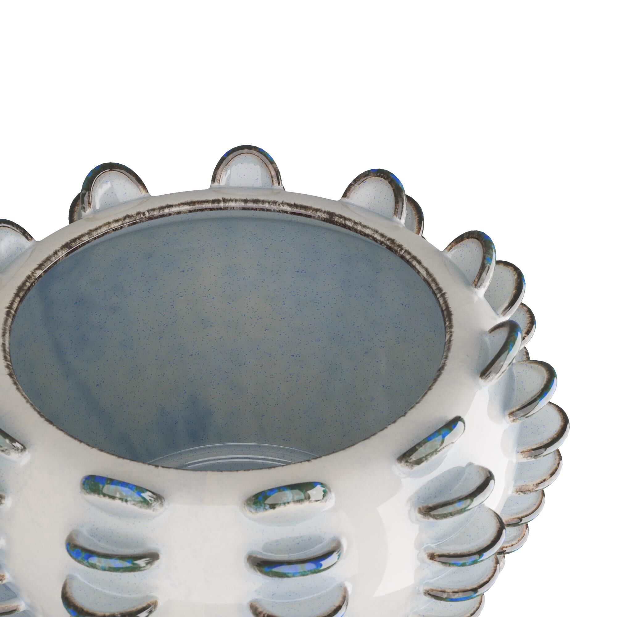 Shown in Reactive Blue finish