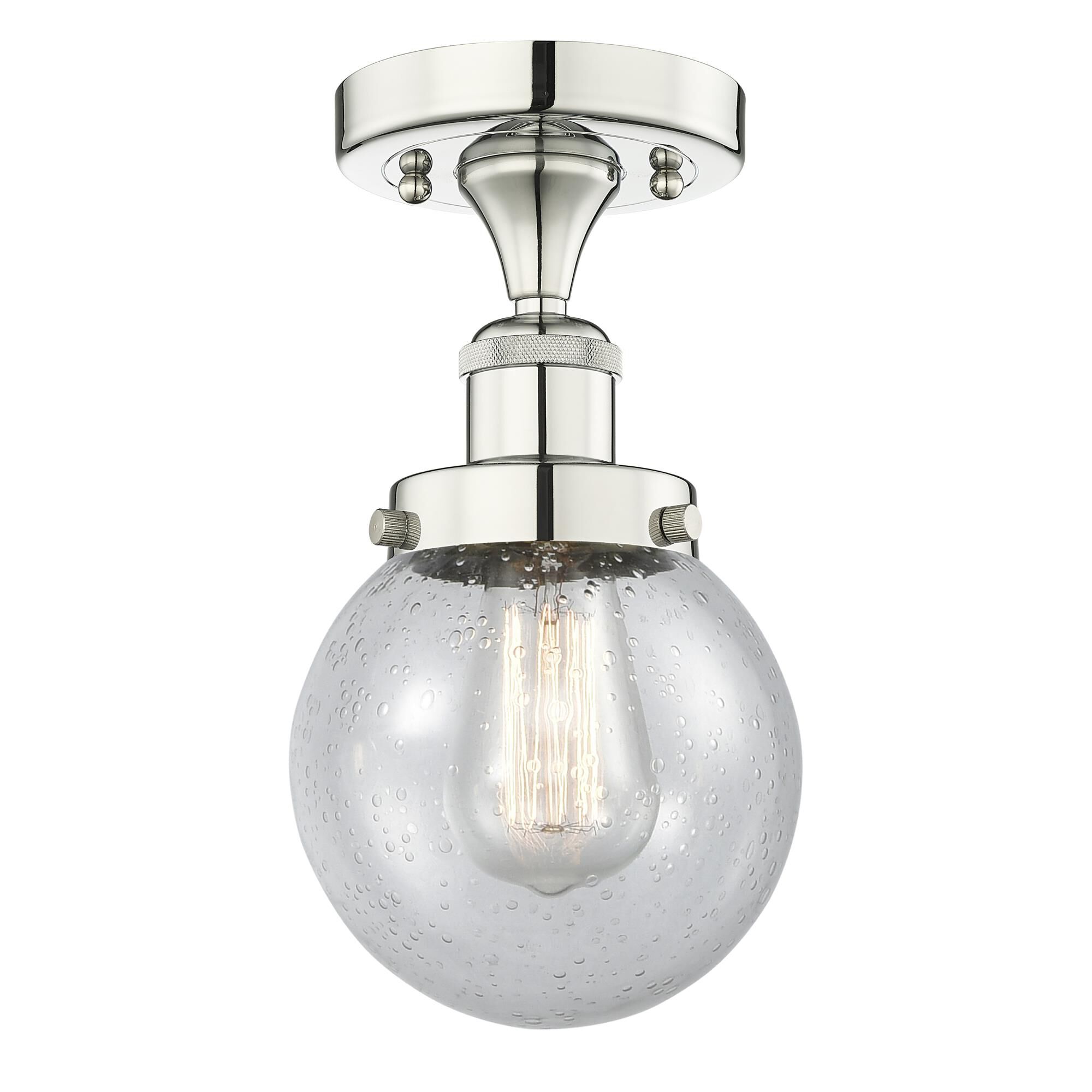 Bruno Marashlian Beacon 6 Inch 1 Light Semi Flush Mount by Innovations Lighting