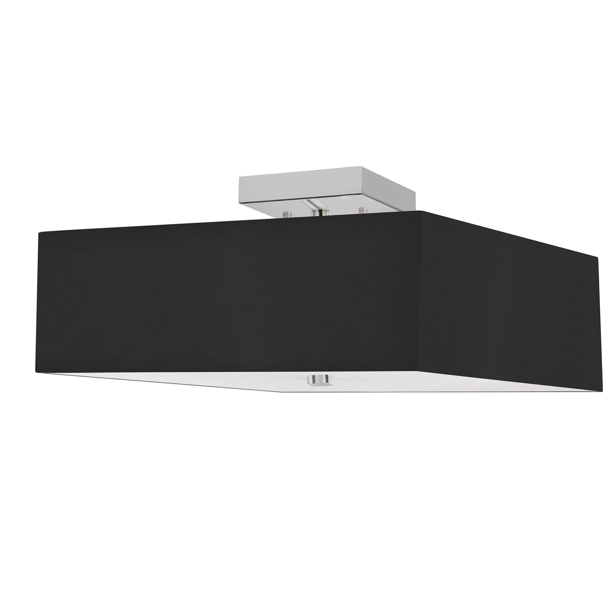 Shown in Black finish and Black shade