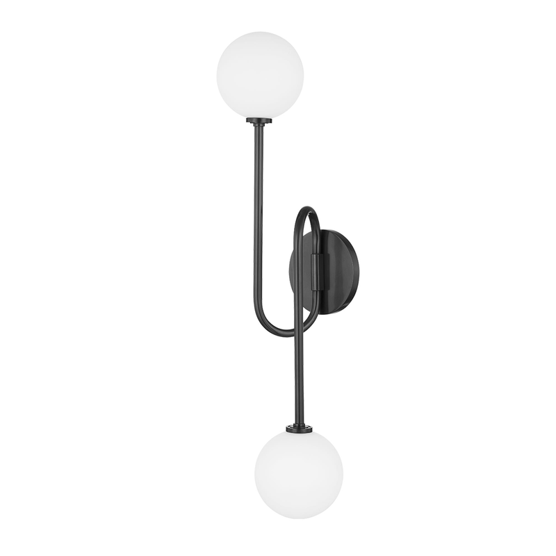 Zani Large 2 Light Wall Sconce by Mitzi