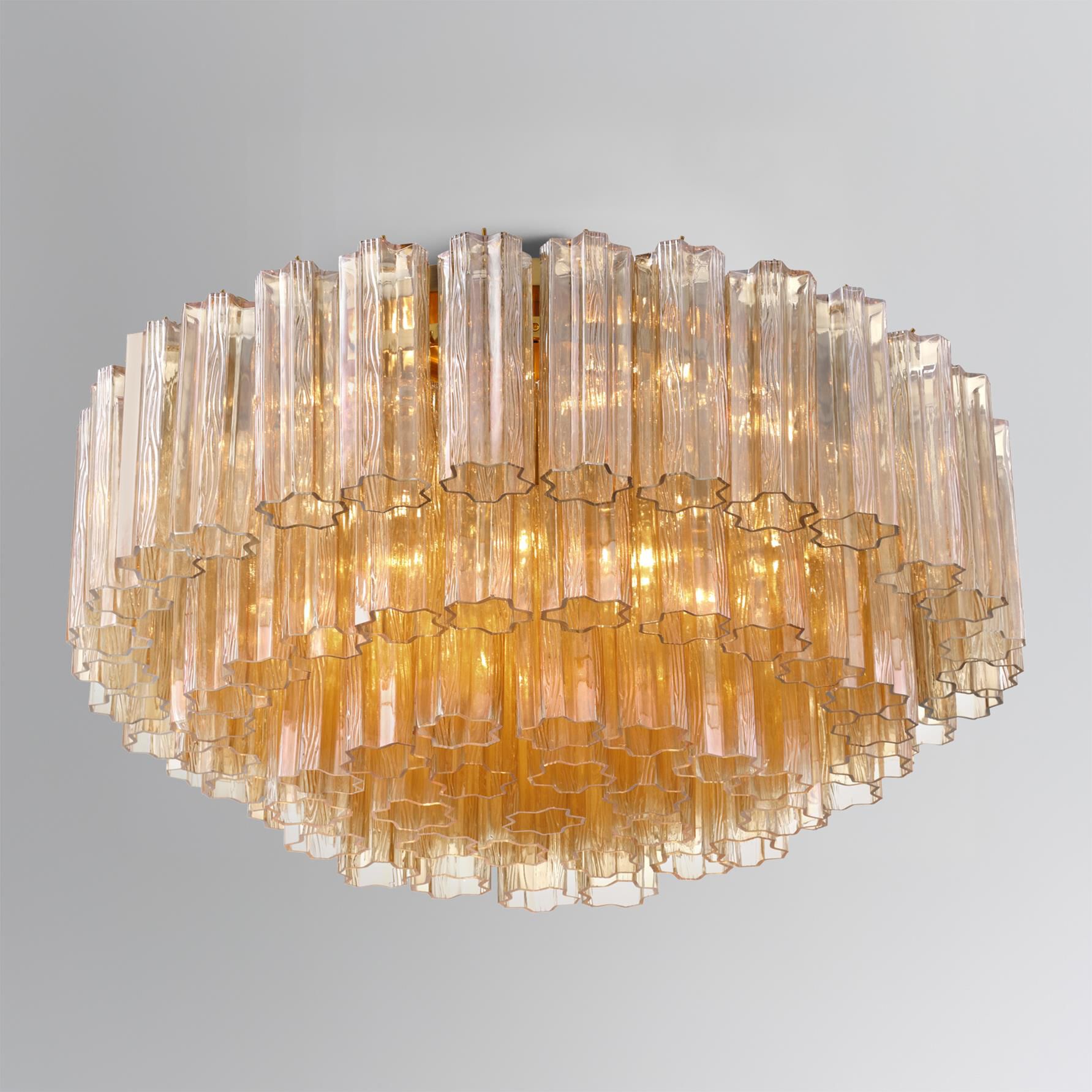 Addis 32 Inch Semi Flush Mount by Crystorama