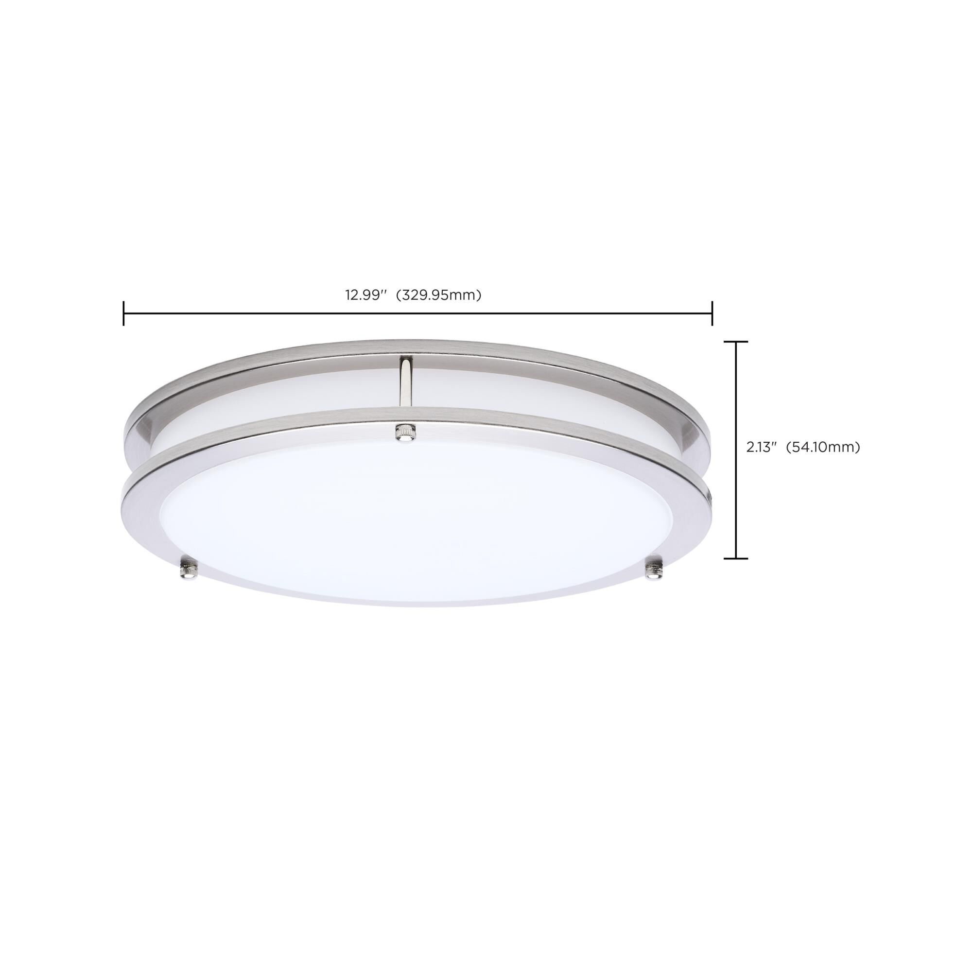 Glamour 13 Inch LED Flush Mount by Nuvo Lighting