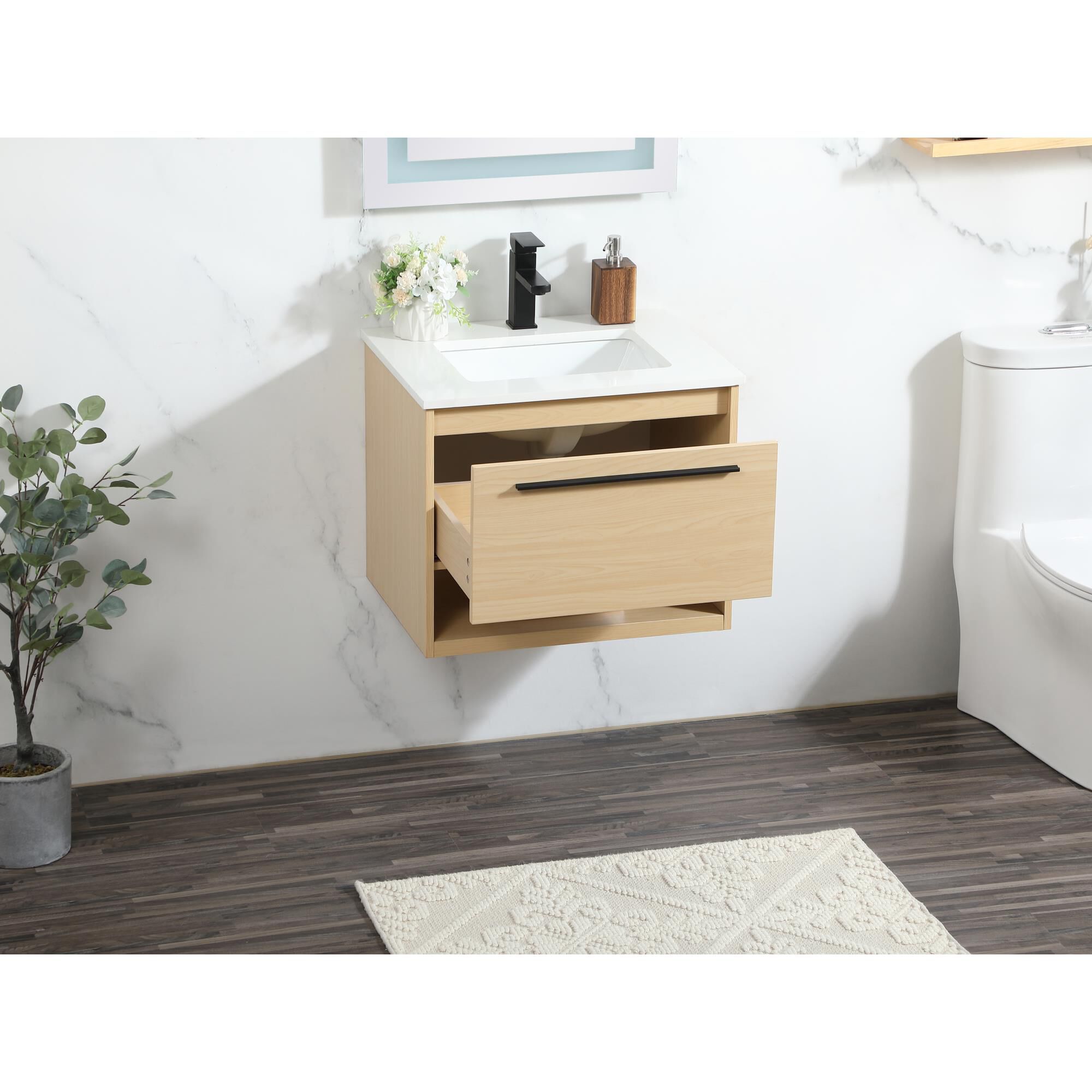 Shown in Maple finish