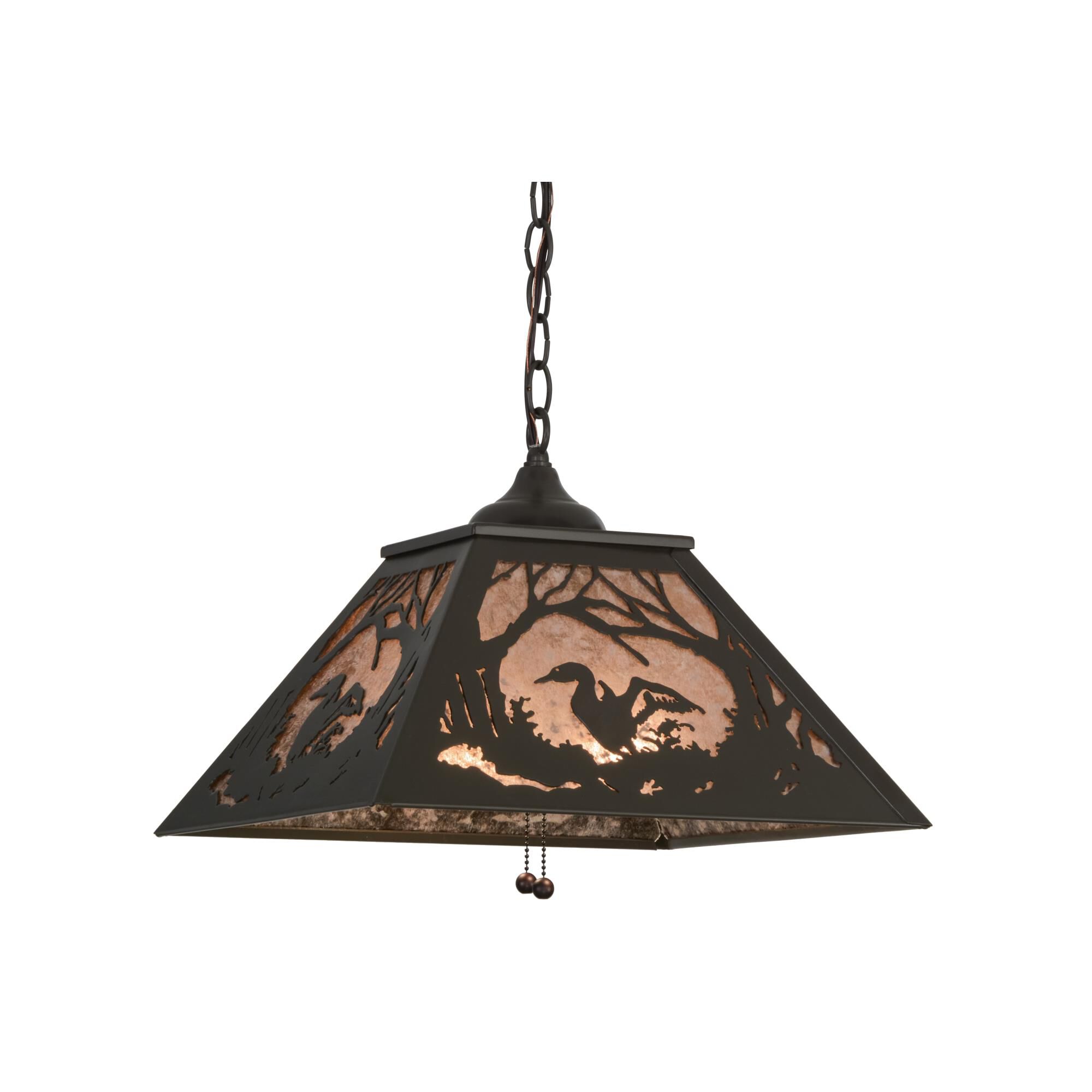 Loon 22 Inch Large Pendant by Meyda Lighting