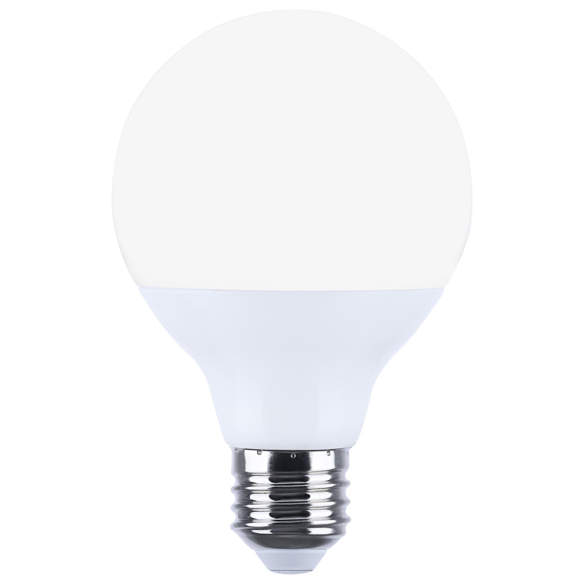 Dimmable 10 Watt 2700K G25 LED Light Bulb,