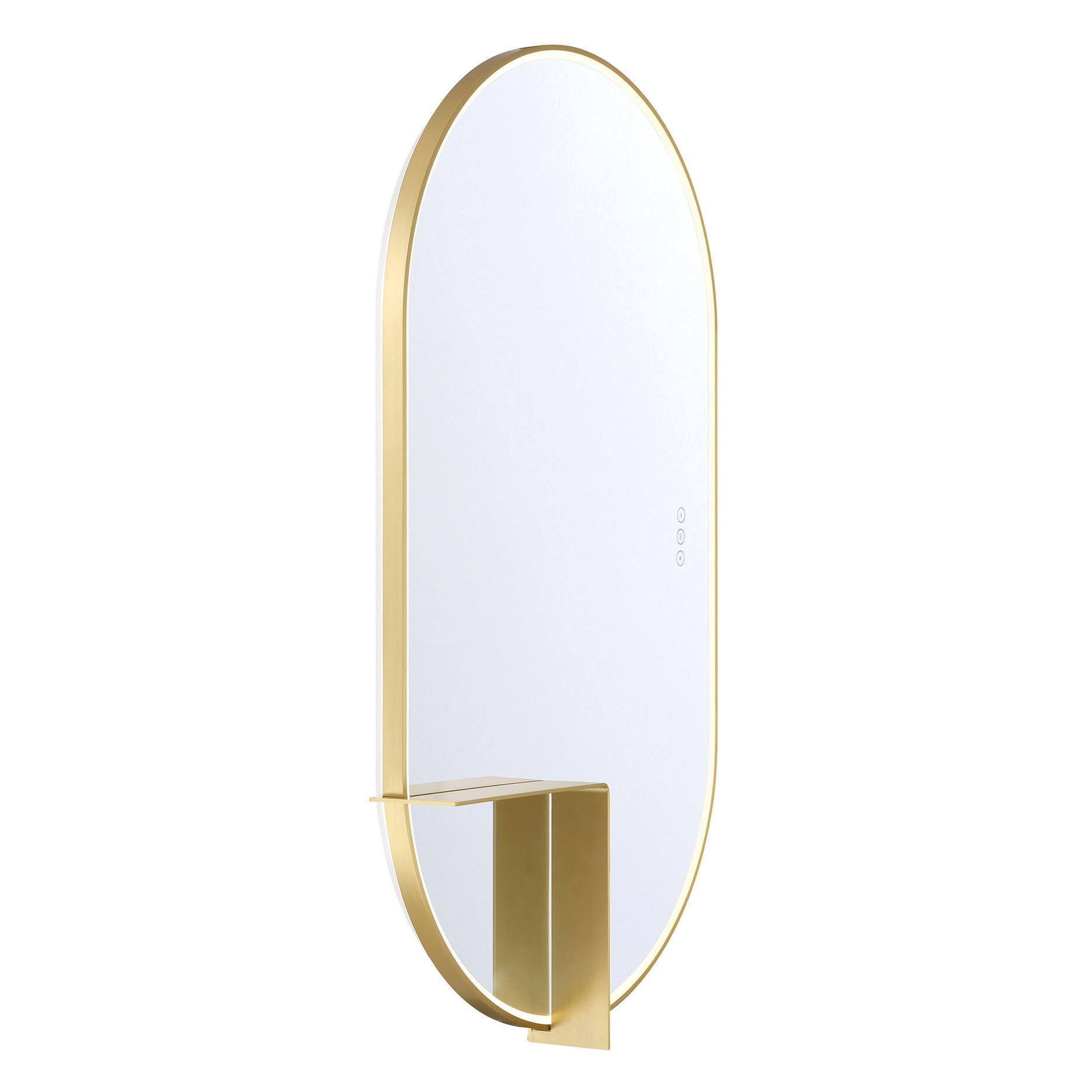 Linden 24 Inch LED Lighted Mirror by Eurofase Lighting