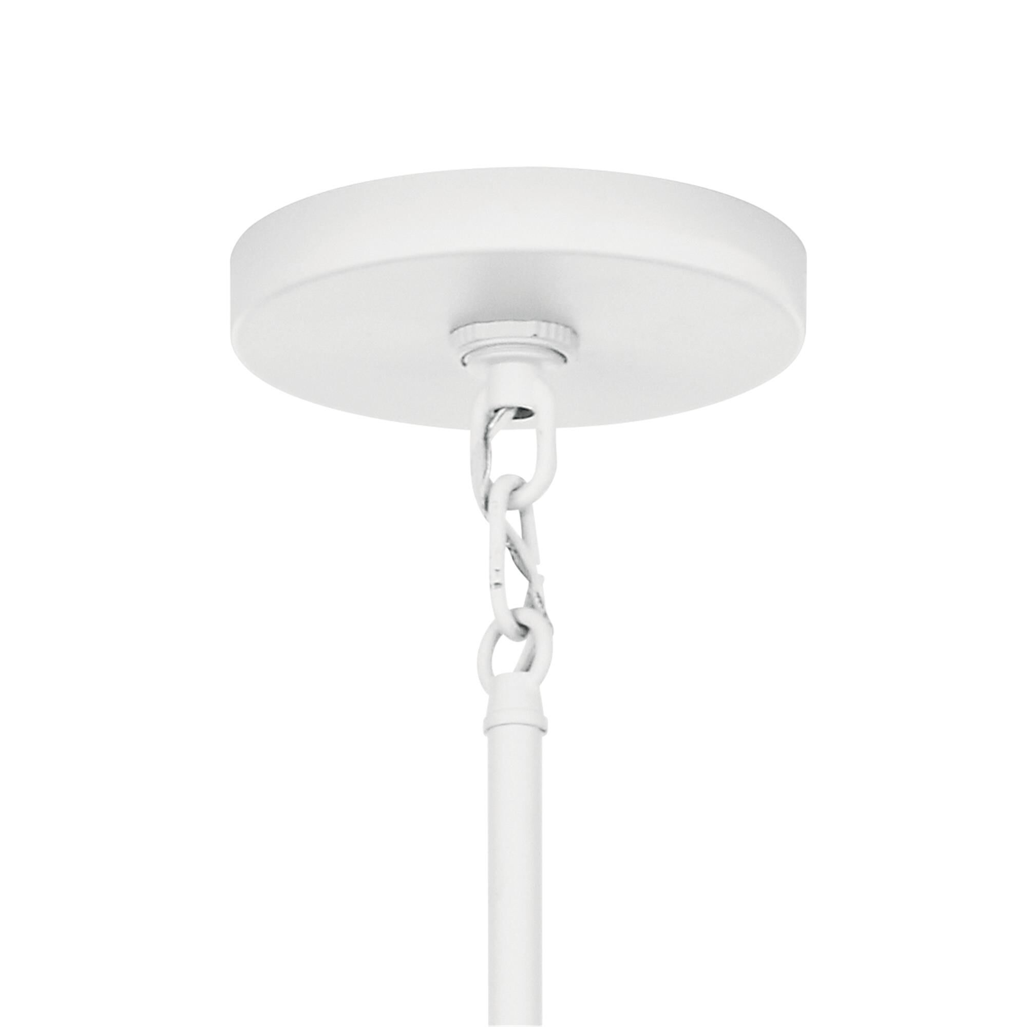 Shown in White finish
