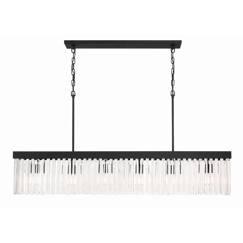 Emory Medium Linear Chandelier by Crystorama