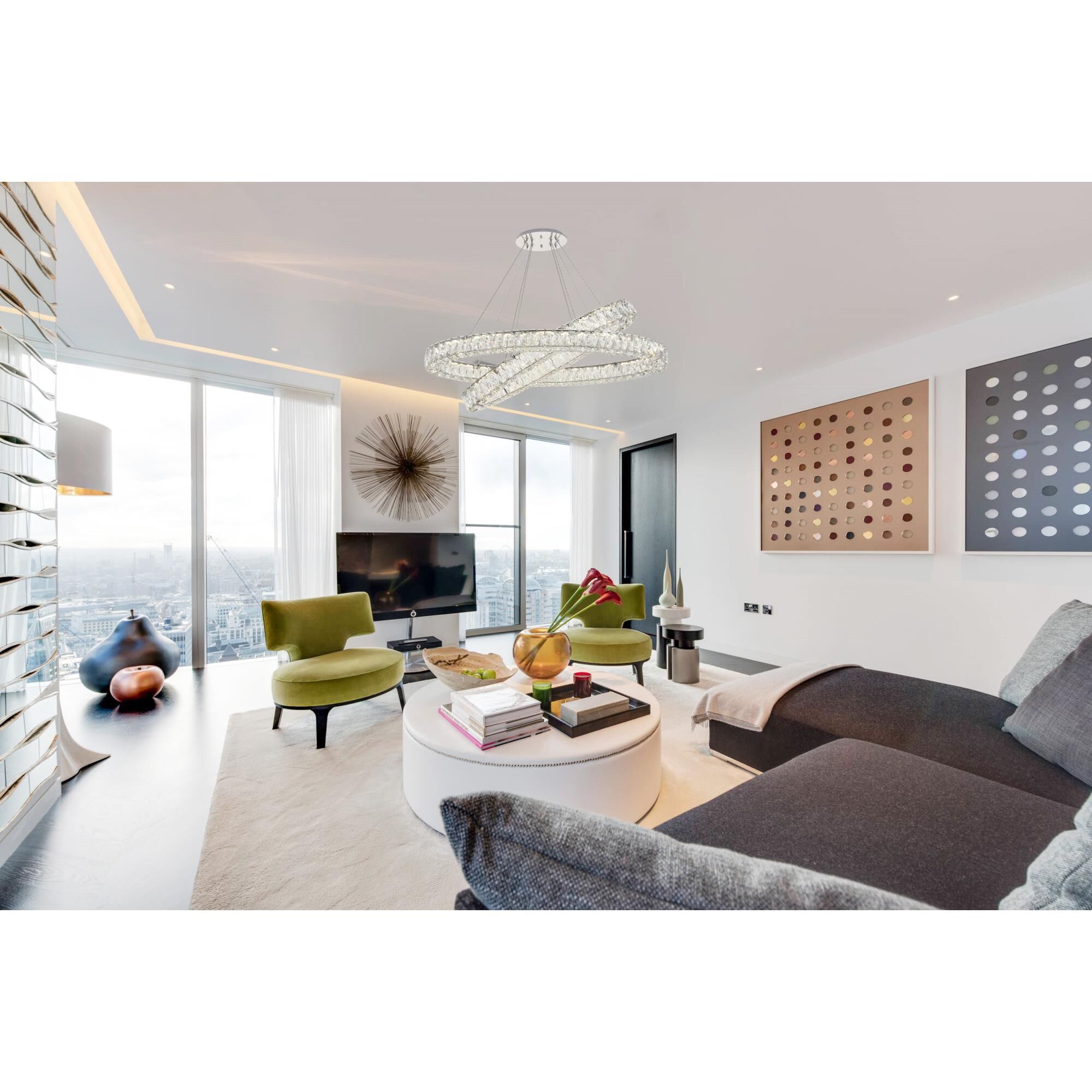 Monroe Chandelier by Elegant Lighting