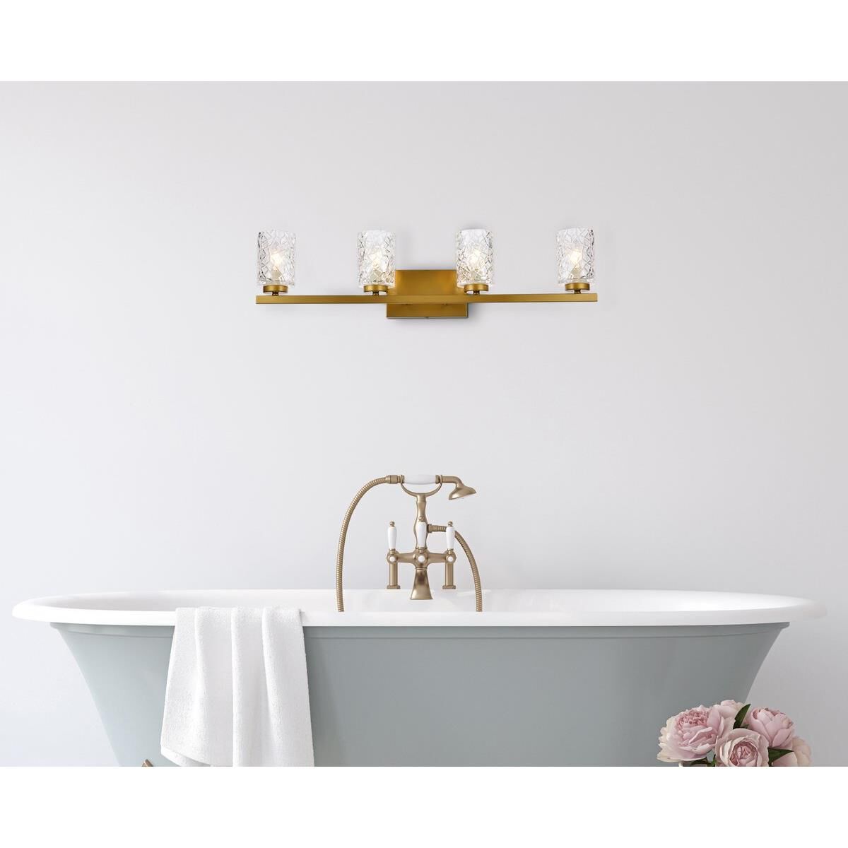 Cassie 32 Inch Bath Vanity Light by Elegant Lighting