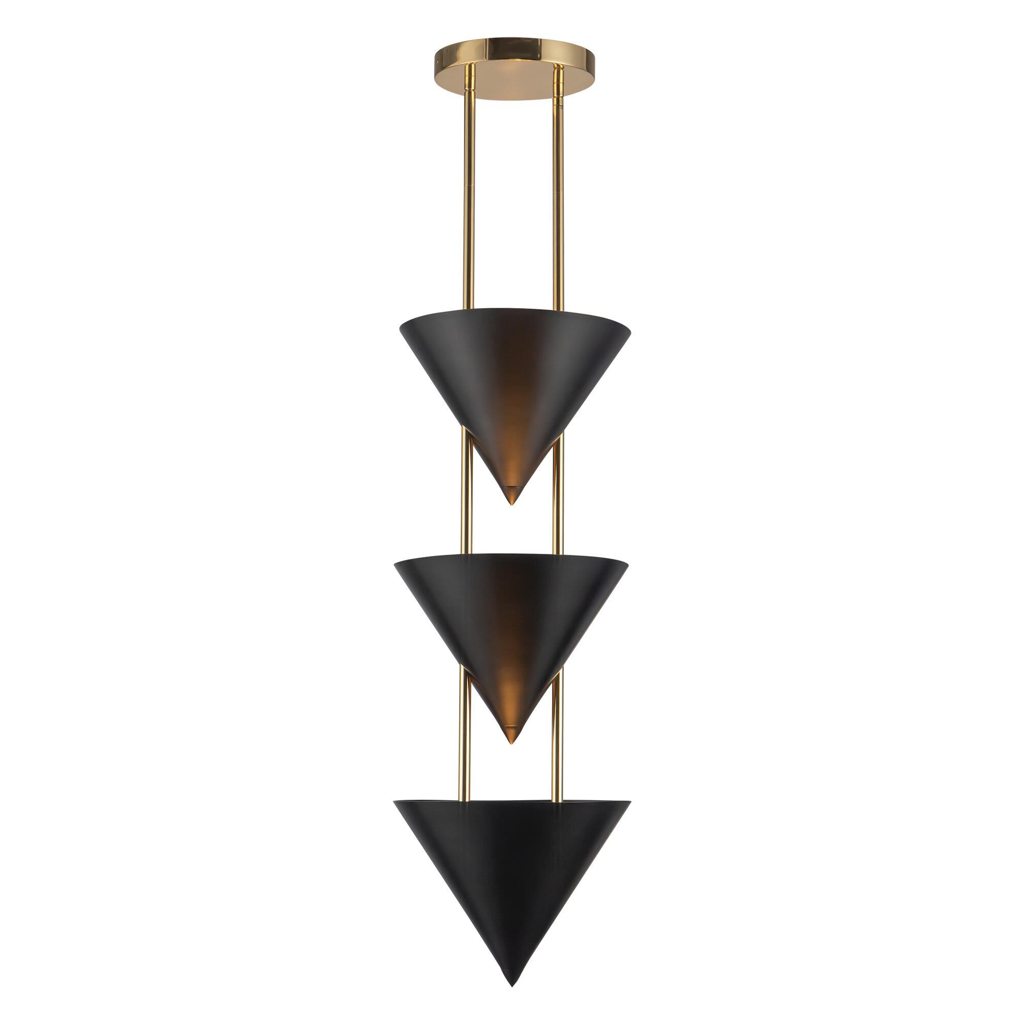 Shown in Urban Bronze finish and Steel shade