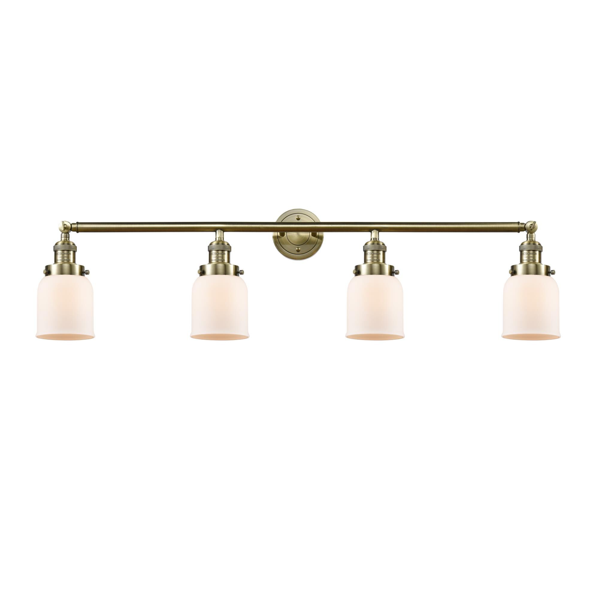Bruno Marashlian Small Bell 42 Inch 4 Light Bath Vanity Light by Innovations Lighting