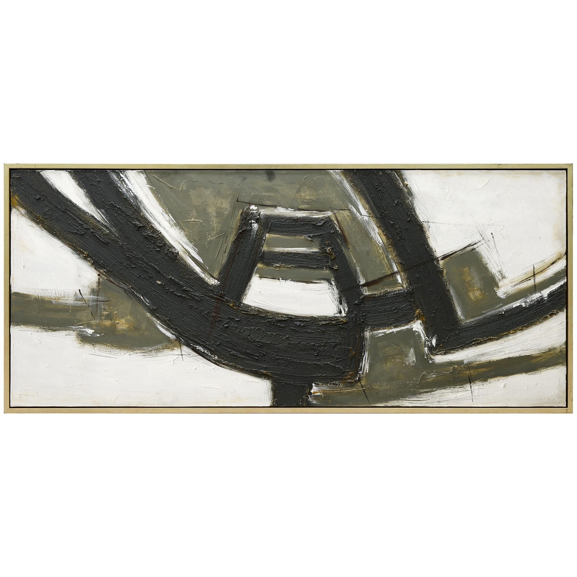 Connection Ii 72 Inch Painting by Harp and Finial