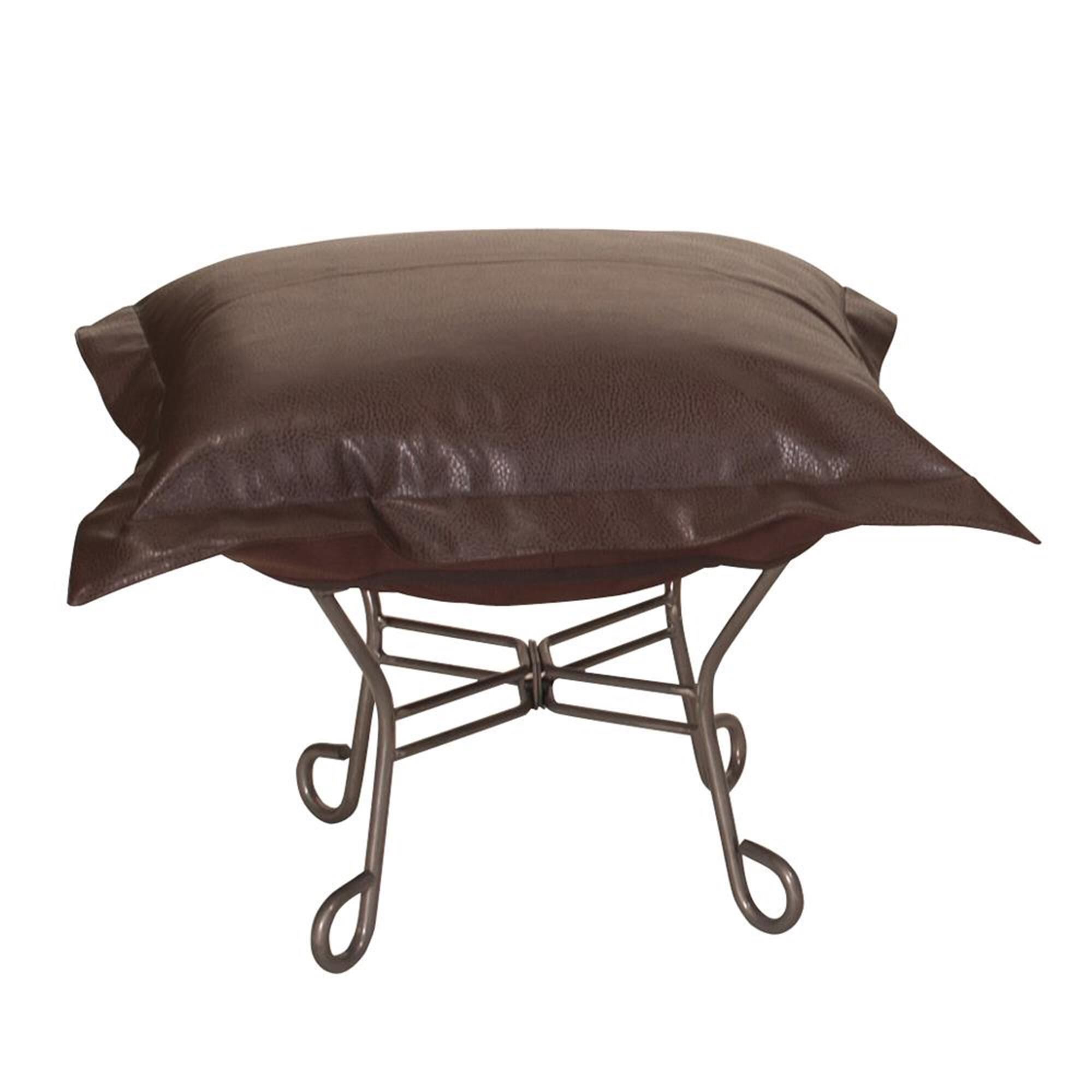 Scroll Puff Ottoman,