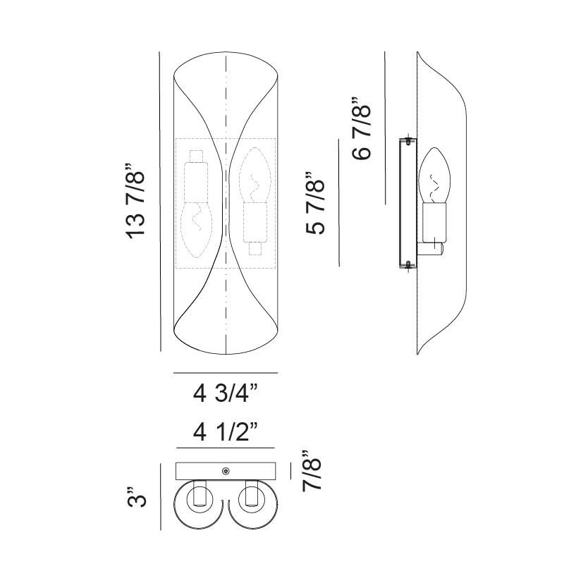 Shown in White finish