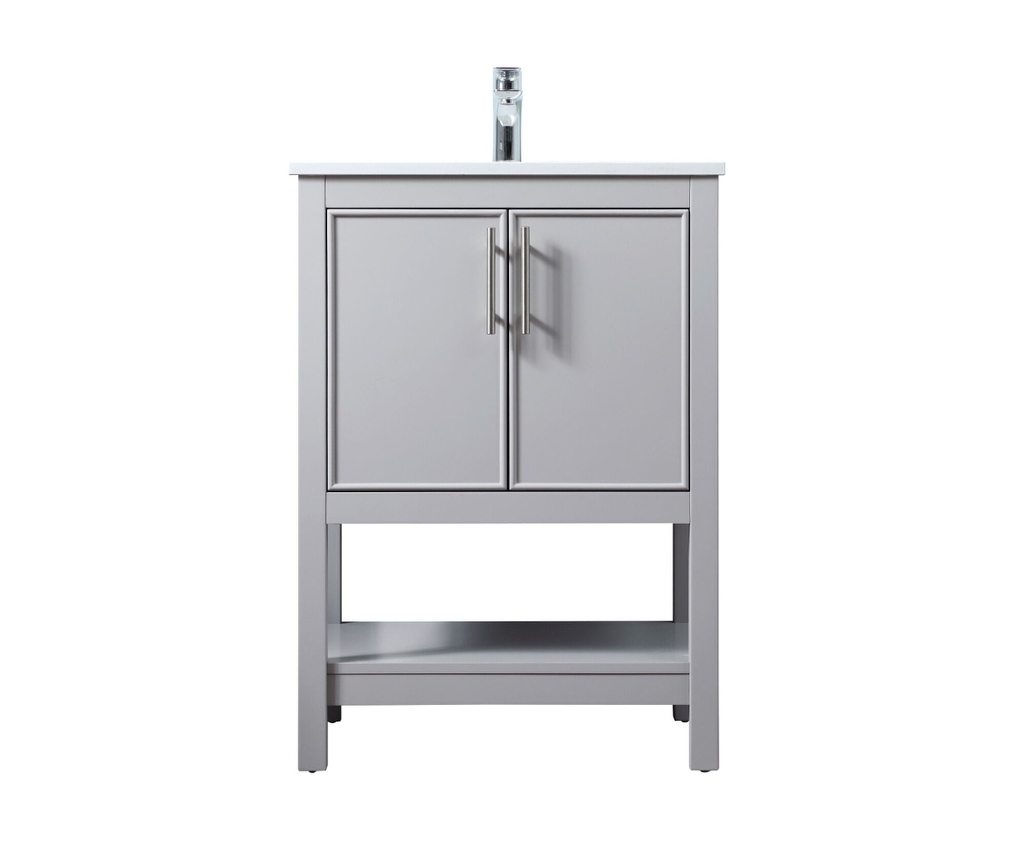 Shown in Grey finish