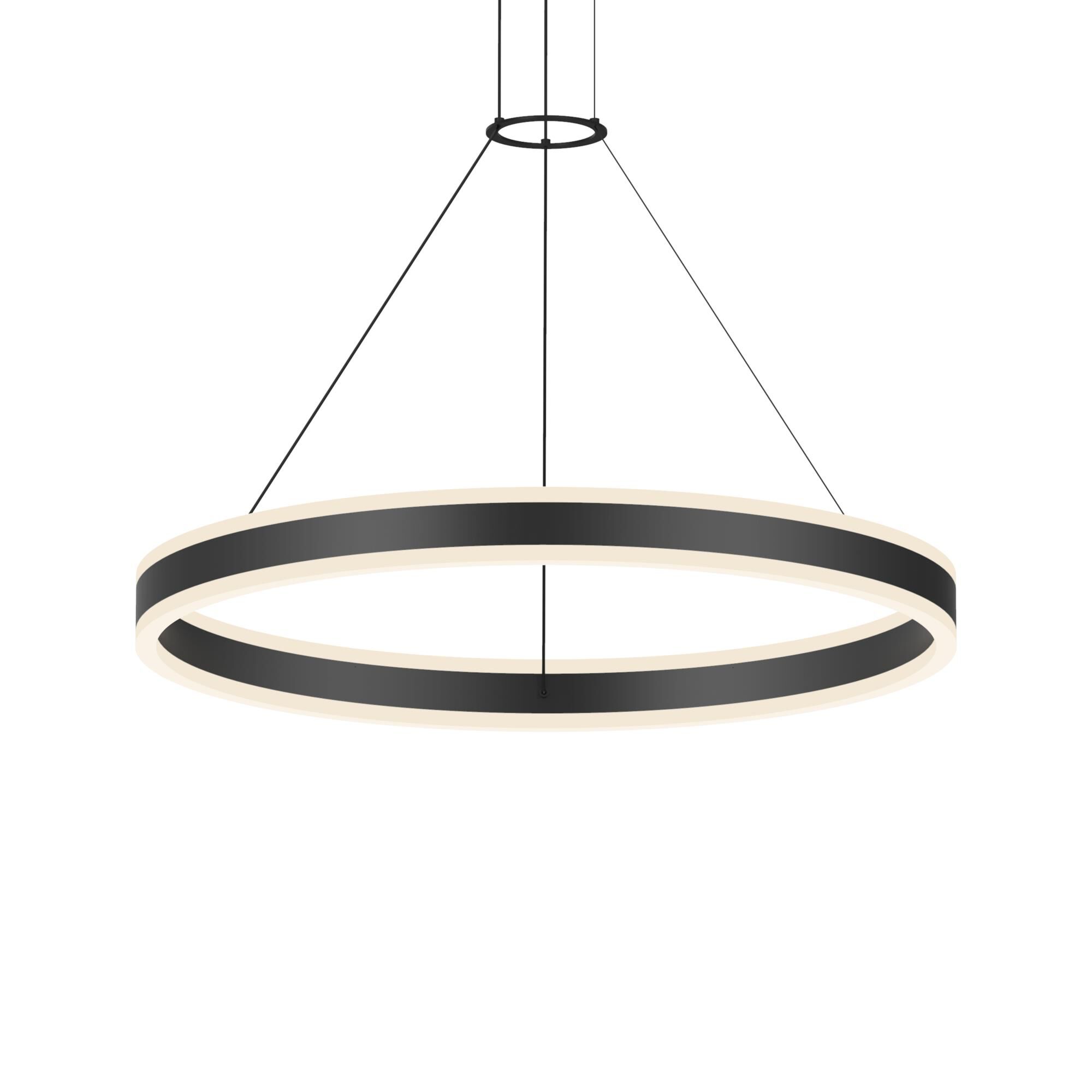 Double Corona 32 Inch Large Pendant by SONNEMAN