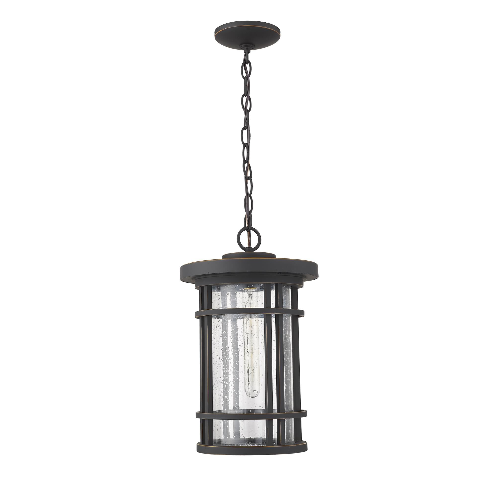Z-Lite Jordan 16 Inch Tall Outdoor Hanging Lantern