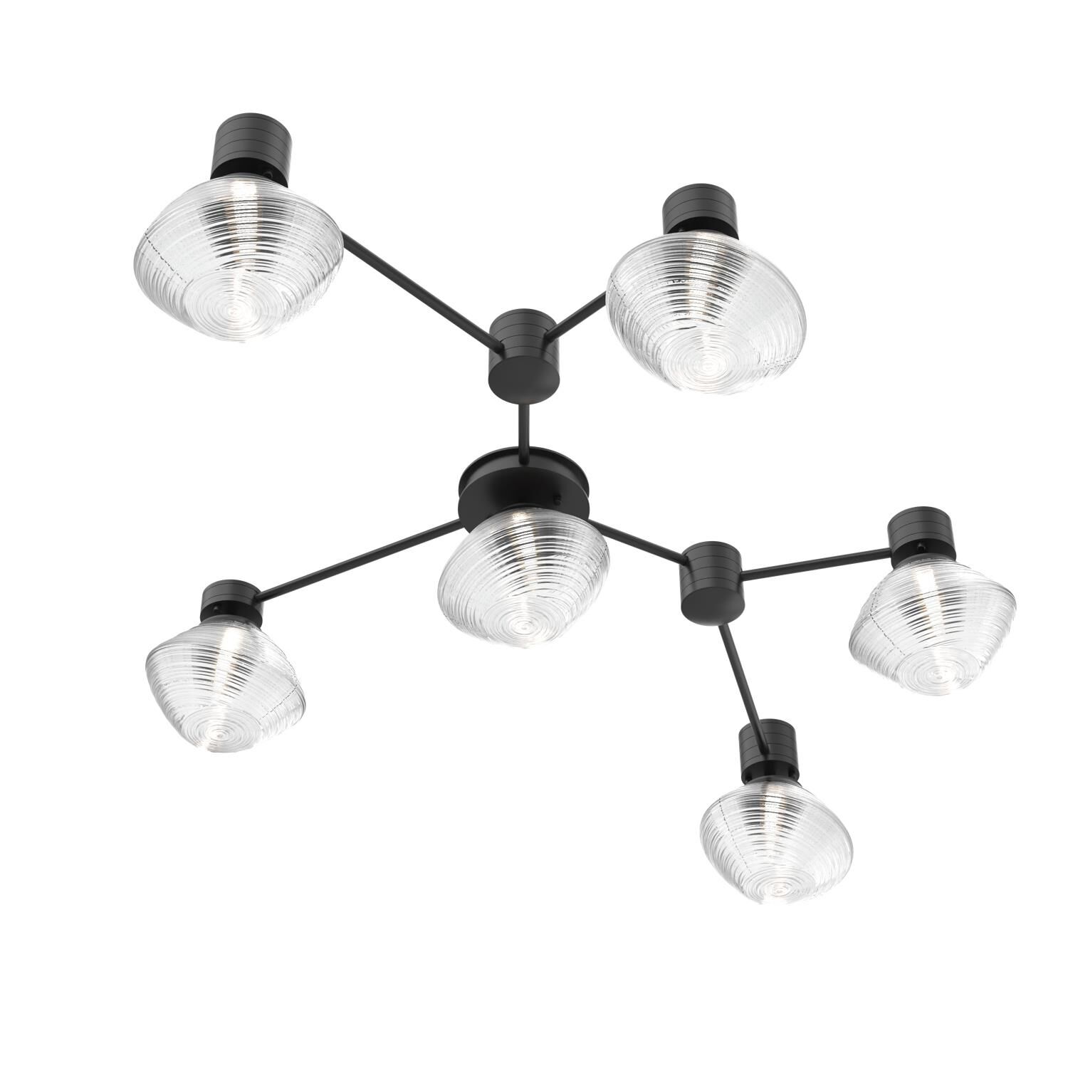 Levi Wilson Mesa 38 Inch Semi Flush Mount by Hammerton Studio