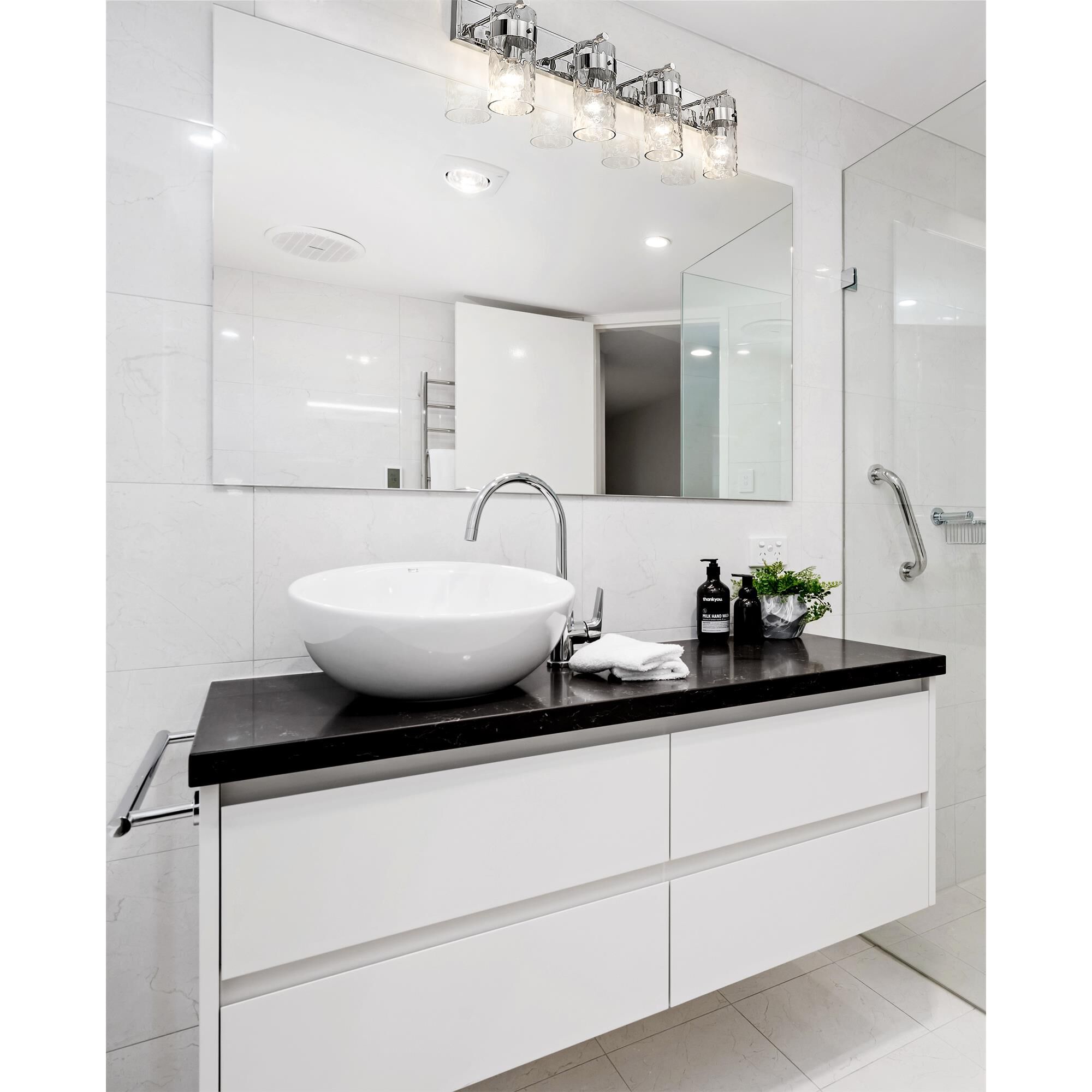 Shown in Polished Nickel finish