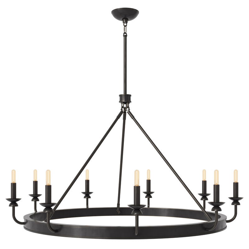 William 49 Inch Chandelier by Robert Abbey