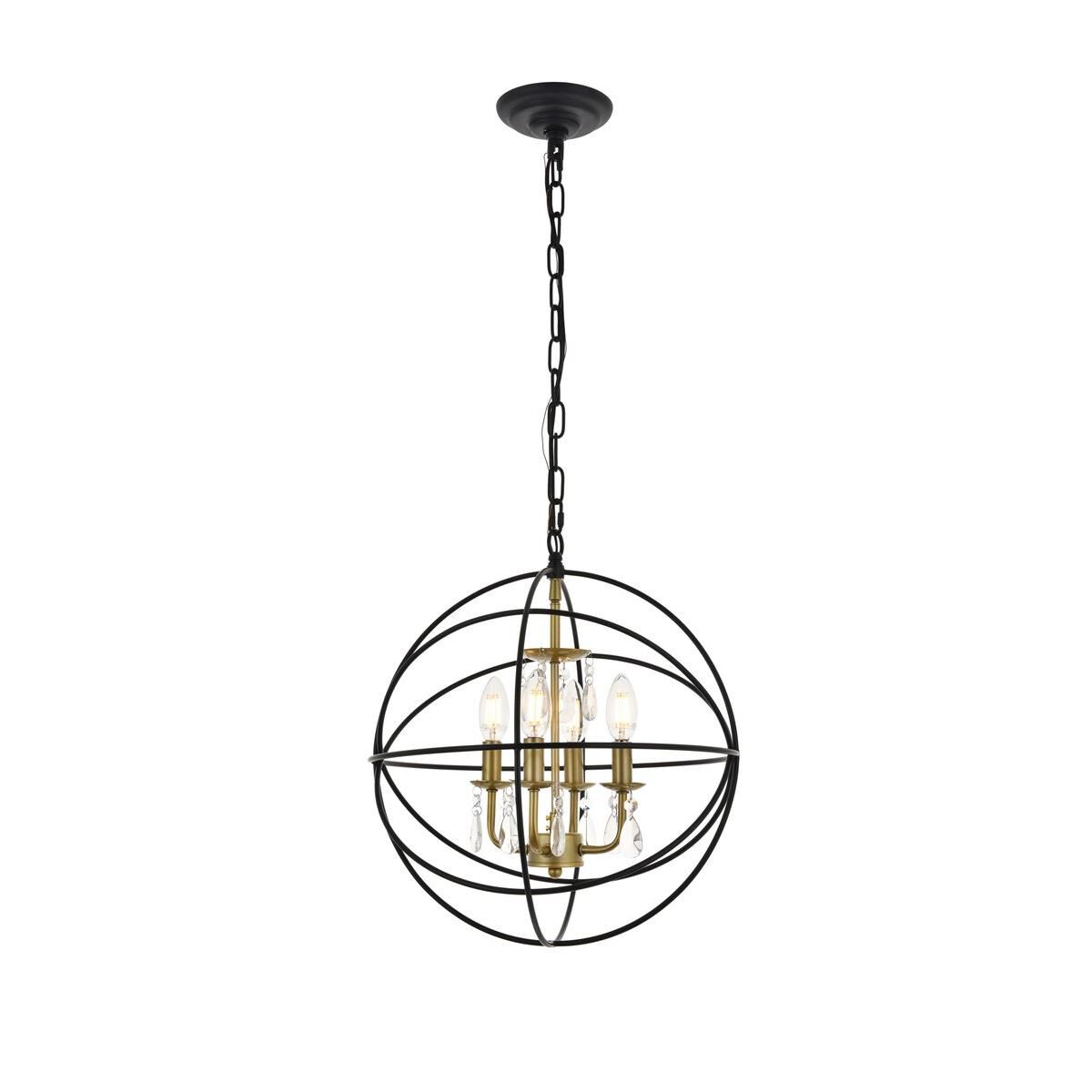 Wallace 16 Inch Large Pendant by Elegant Lighting