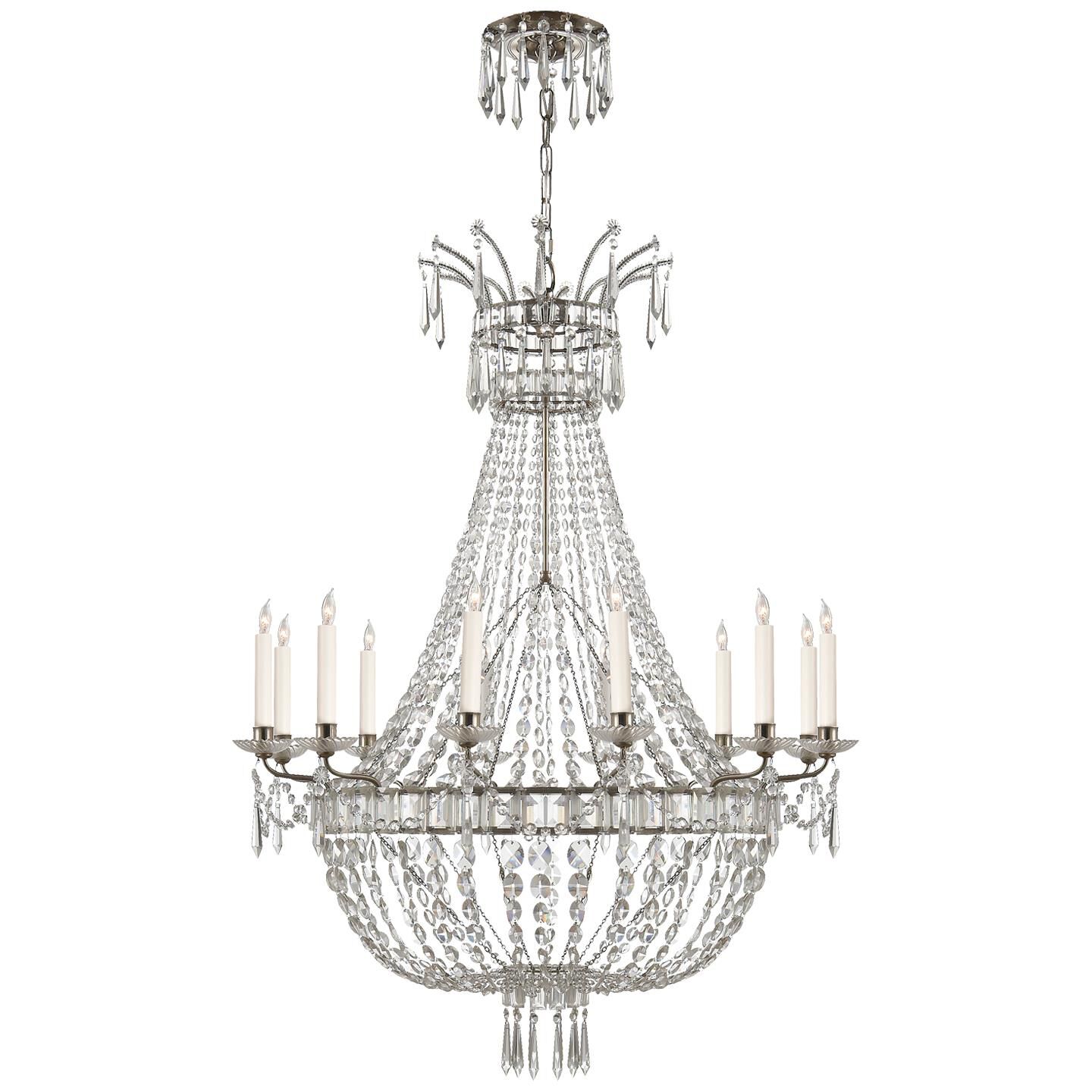 Shown in Butler's Silver finish