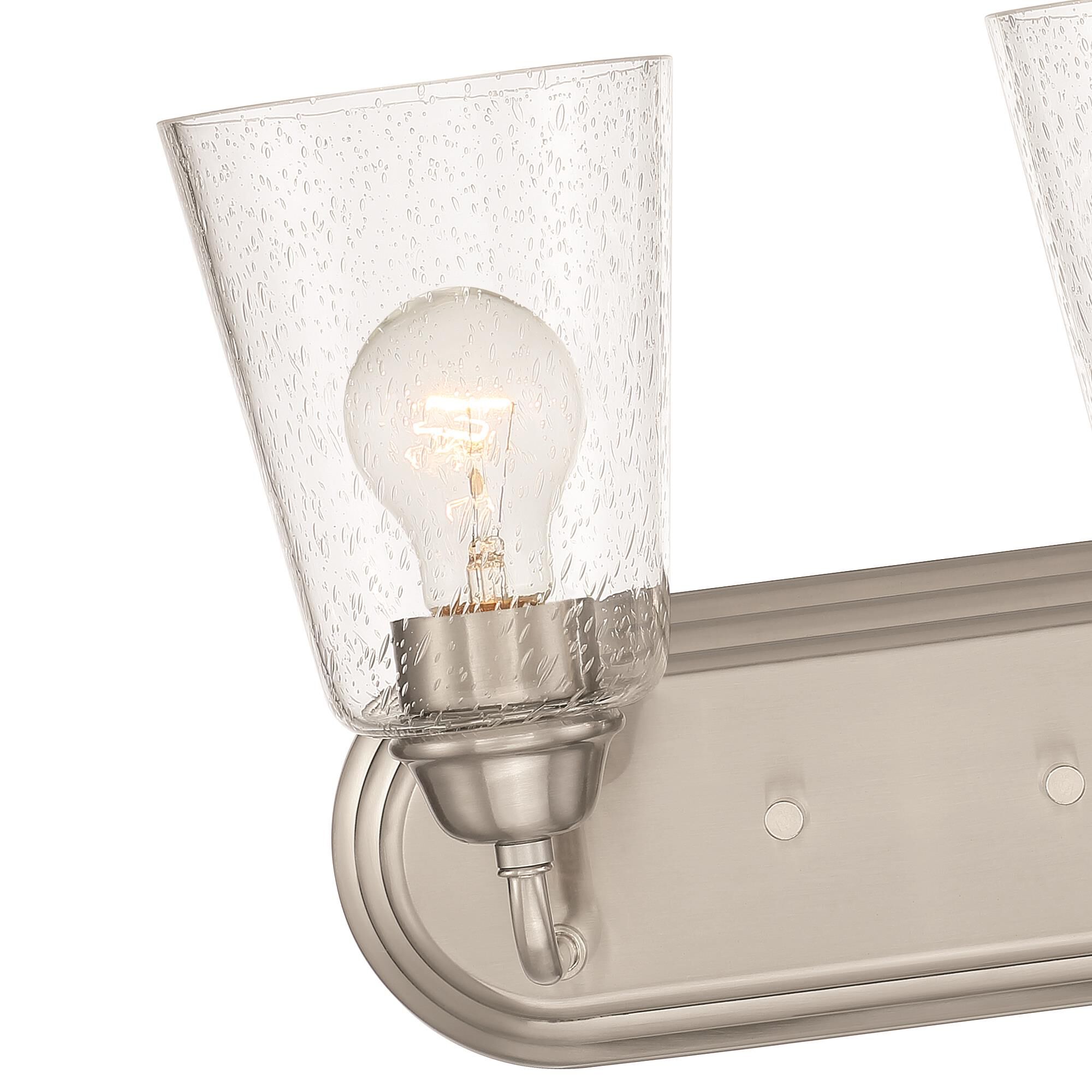 Zane 12 Inch 2 Light Bath Vanity Light by Designers Fountain