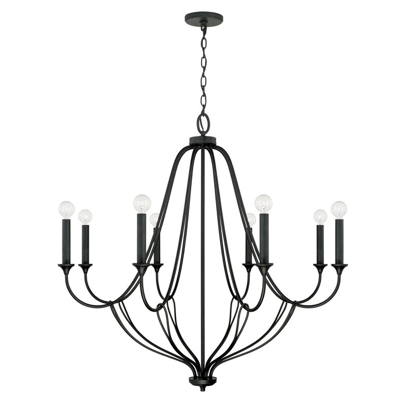 Bentley 37 Inch 8 Light Chandelier by Capital Lighting Fixture Company