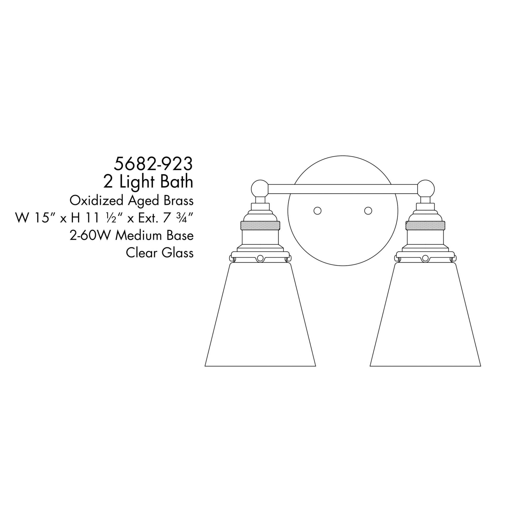 Barwell 15 Inch Bath Vanity Light by Minka Lavery