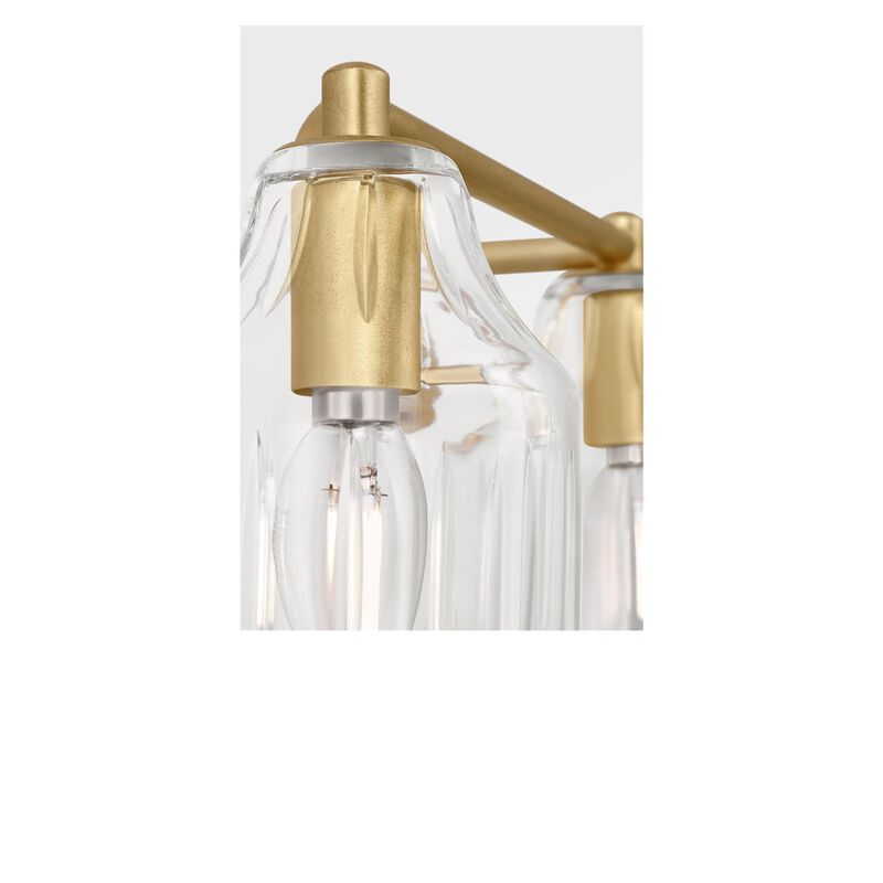 Alexa Hampton Augusta 22 Inch 3 Light Bath Vanity Light by Visual Comfort Studio