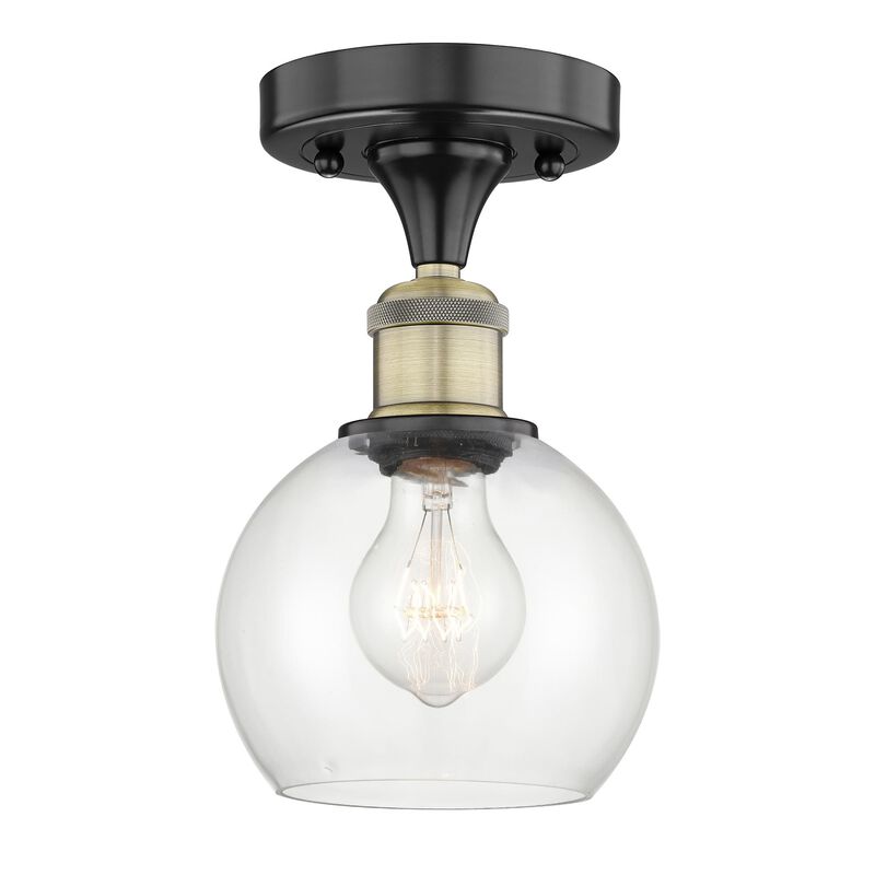 Bruno Marashlian Athens 6 Inch 1 Light Semi Flush Mount by Innovations Lighting