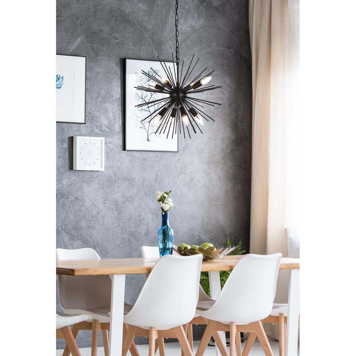 Shown in Black finish