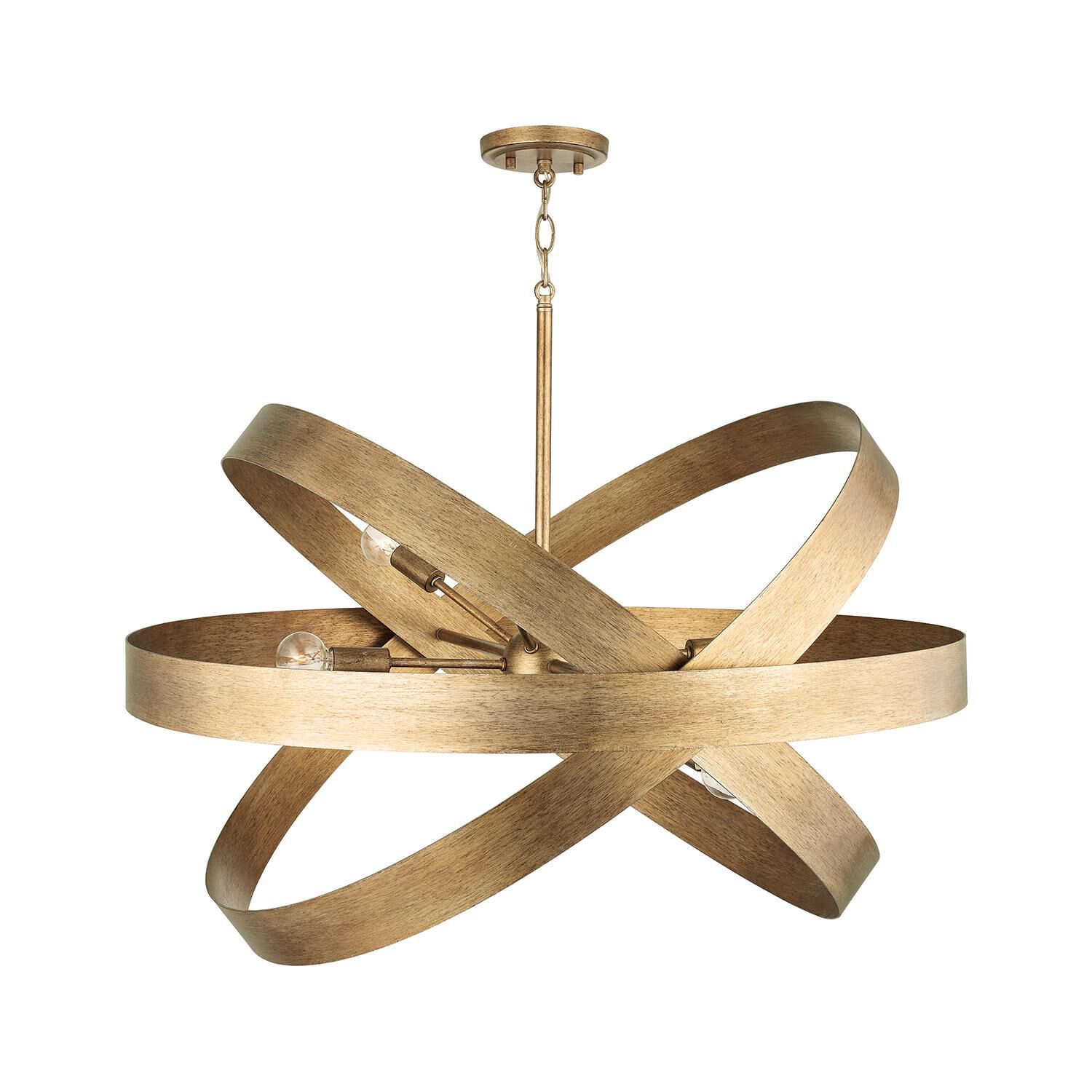Jude 32 Inch 6 Light Chandelier | Capitol Lighting