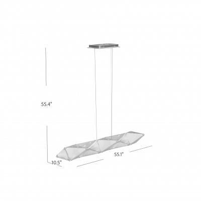 Avenue Lighting Seoul Linear Suspension Light by Avenue Lighting