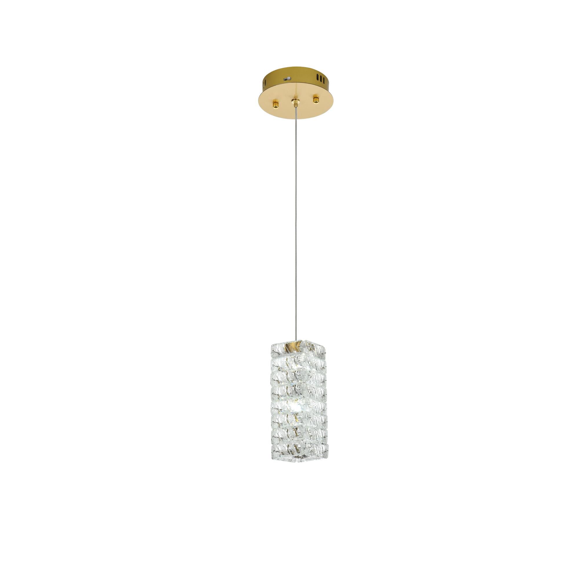 Aston 7 Inch Mini Pendant by Elegant Lighting