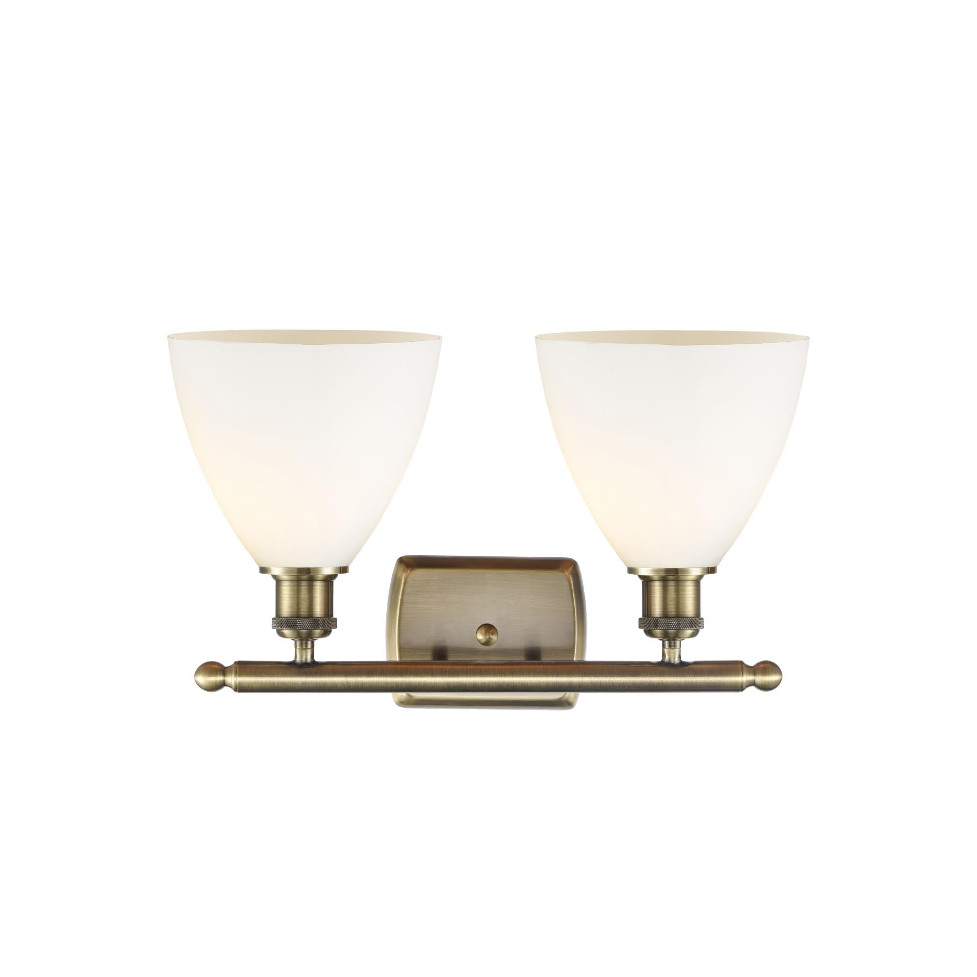 Bruno Marashlian Ballston Dome 18 Inch 2 Light Bath Vanity Light by Innovations Lighting