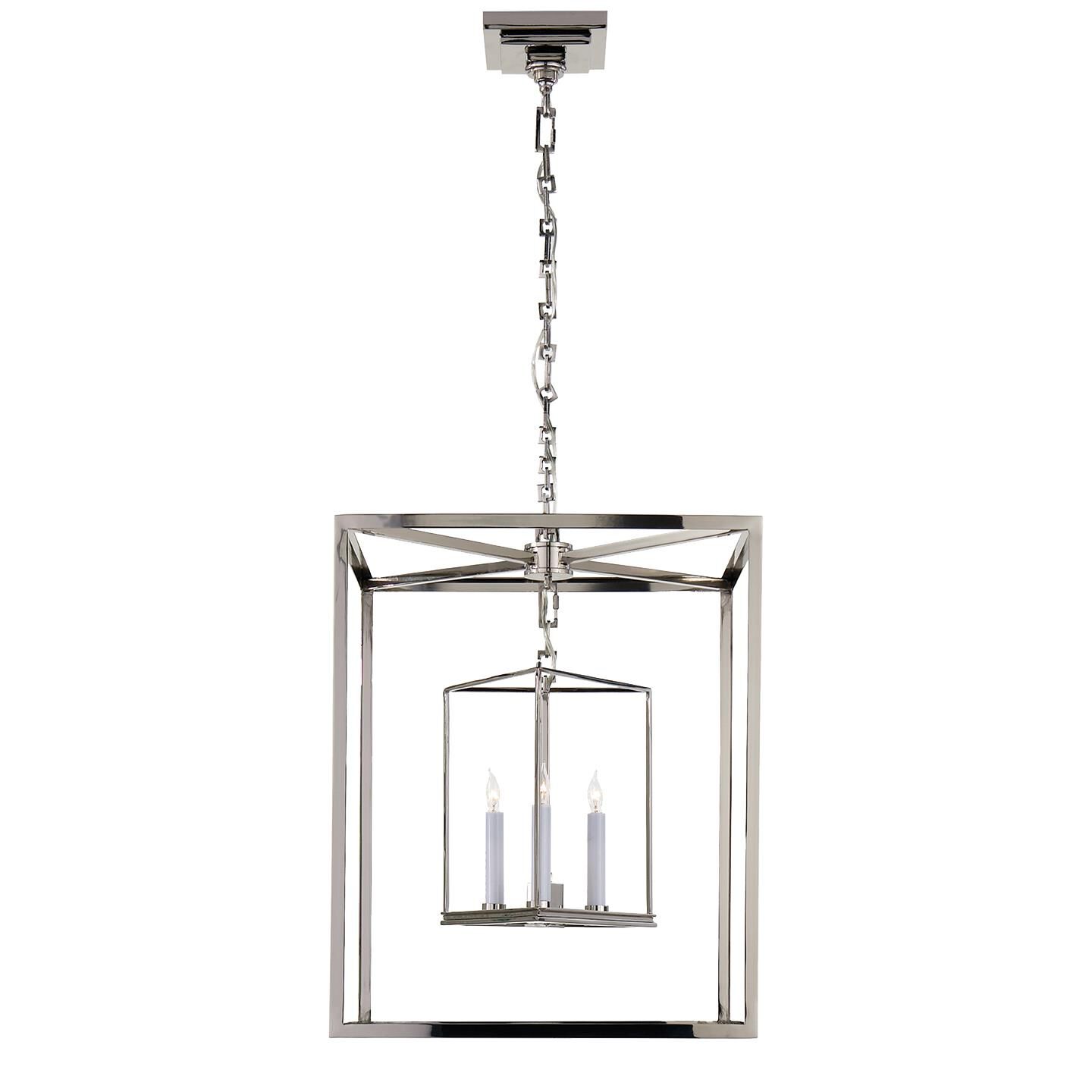 Chapman & Myers Osborne 18 Inch Cage Pendant by Visual Comfort Signature Collection