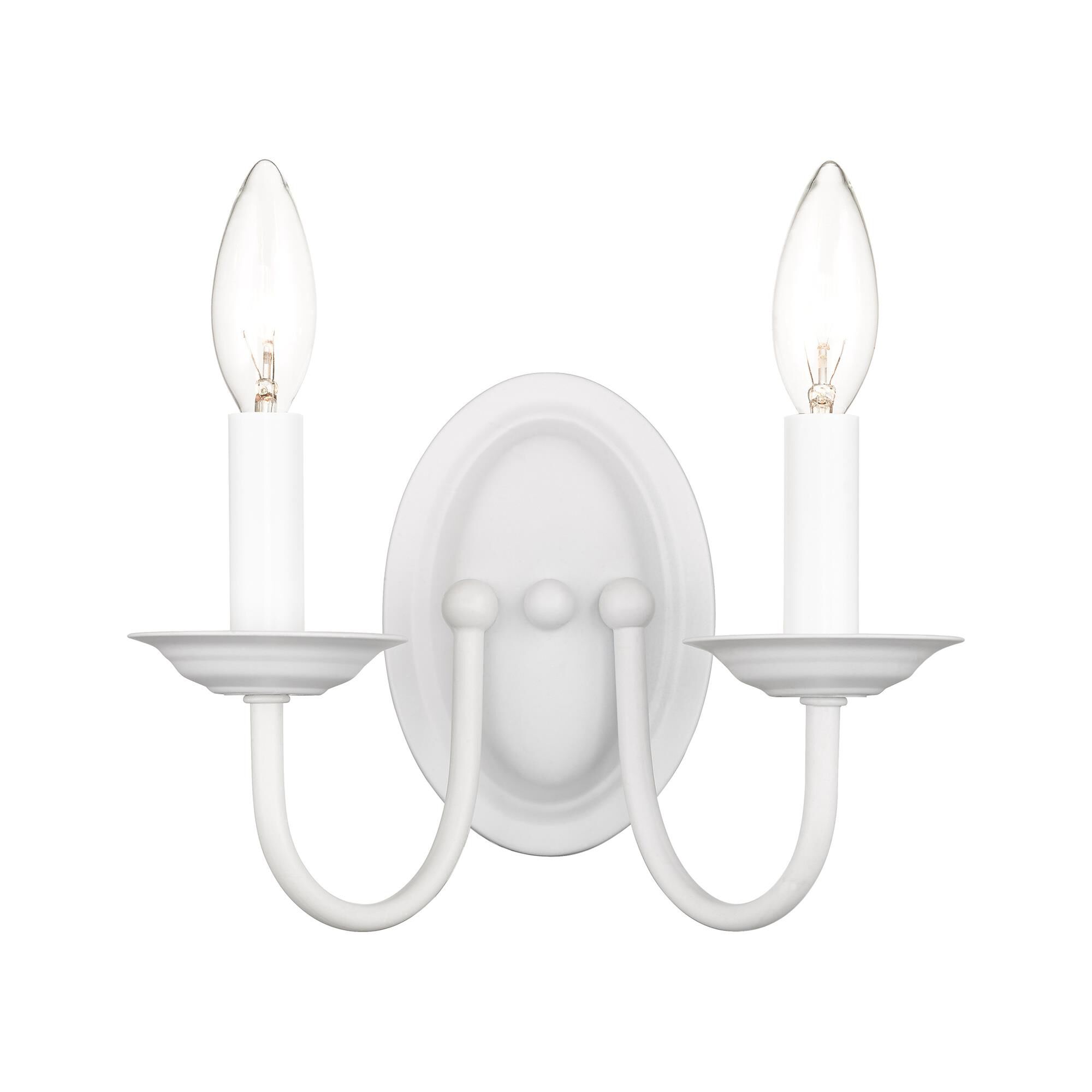 Home Basics 9 Inch Wall Sconce by Livex Lighting