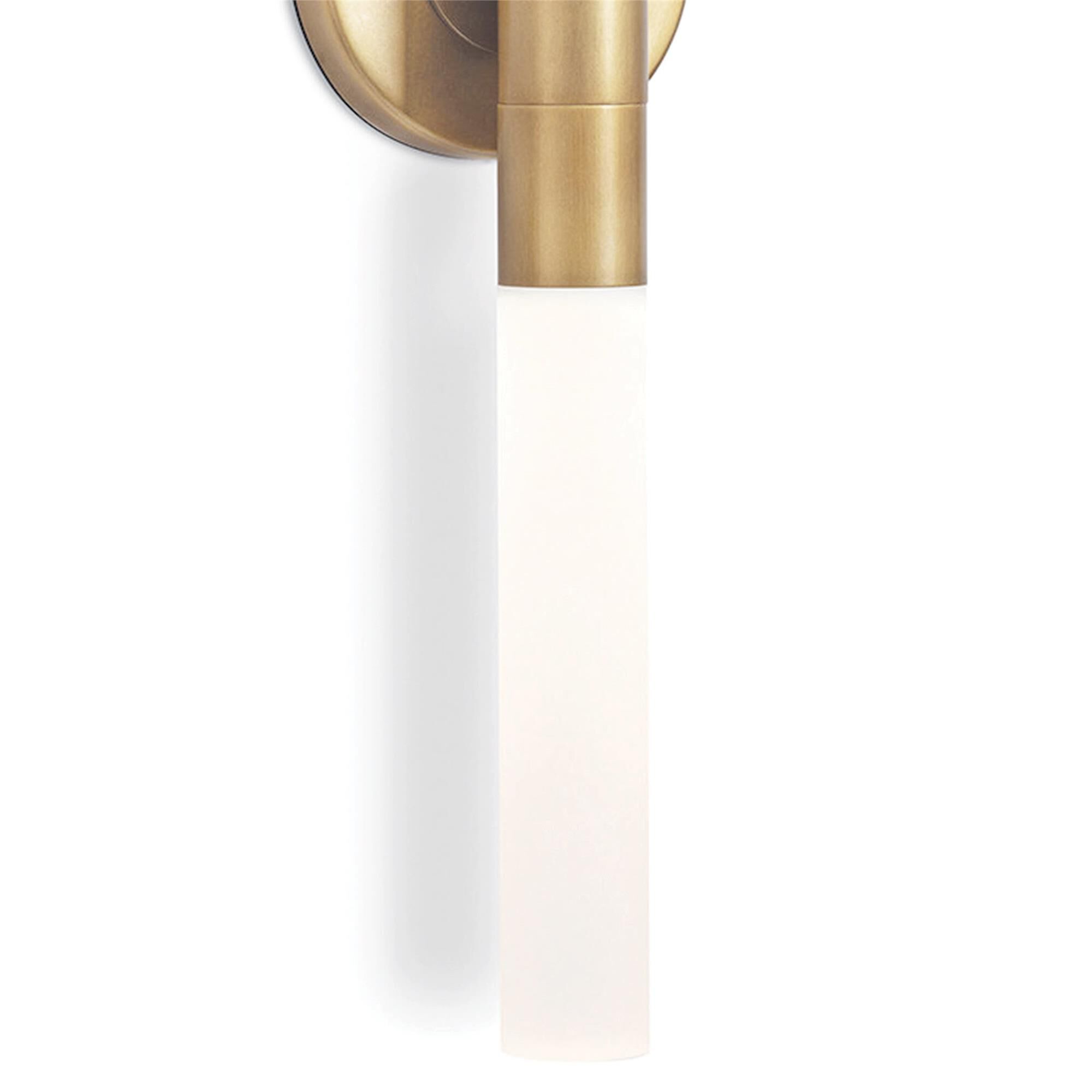 Shown in Natural Brass finish and - None - shade