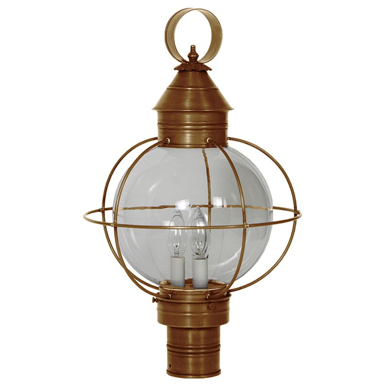 Onion 21 Inch Outdoor Post Lamp by Northeast Lantern