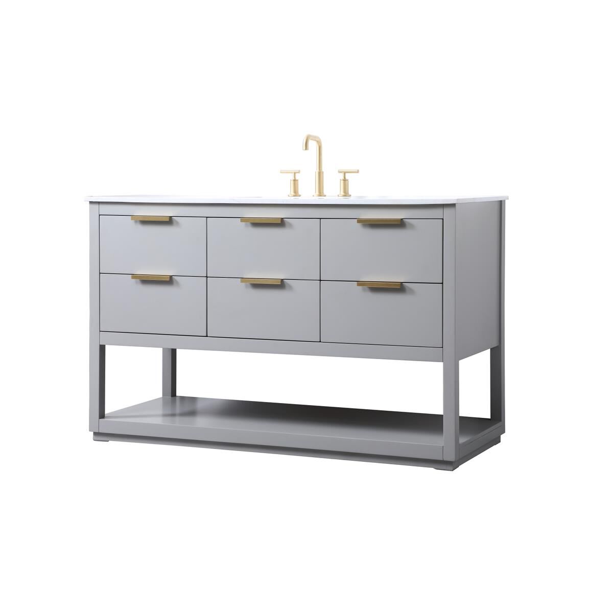 Shown in Grey finish