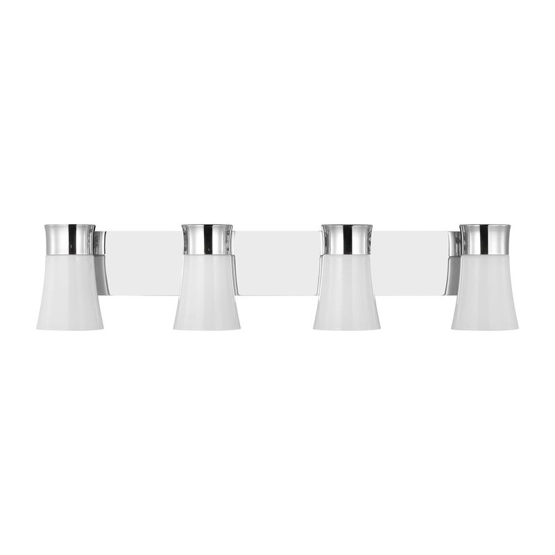 Drew & Jonathan Roy 32 Inch 4 Light Bath Vanity Light by Visual Comfort Studio