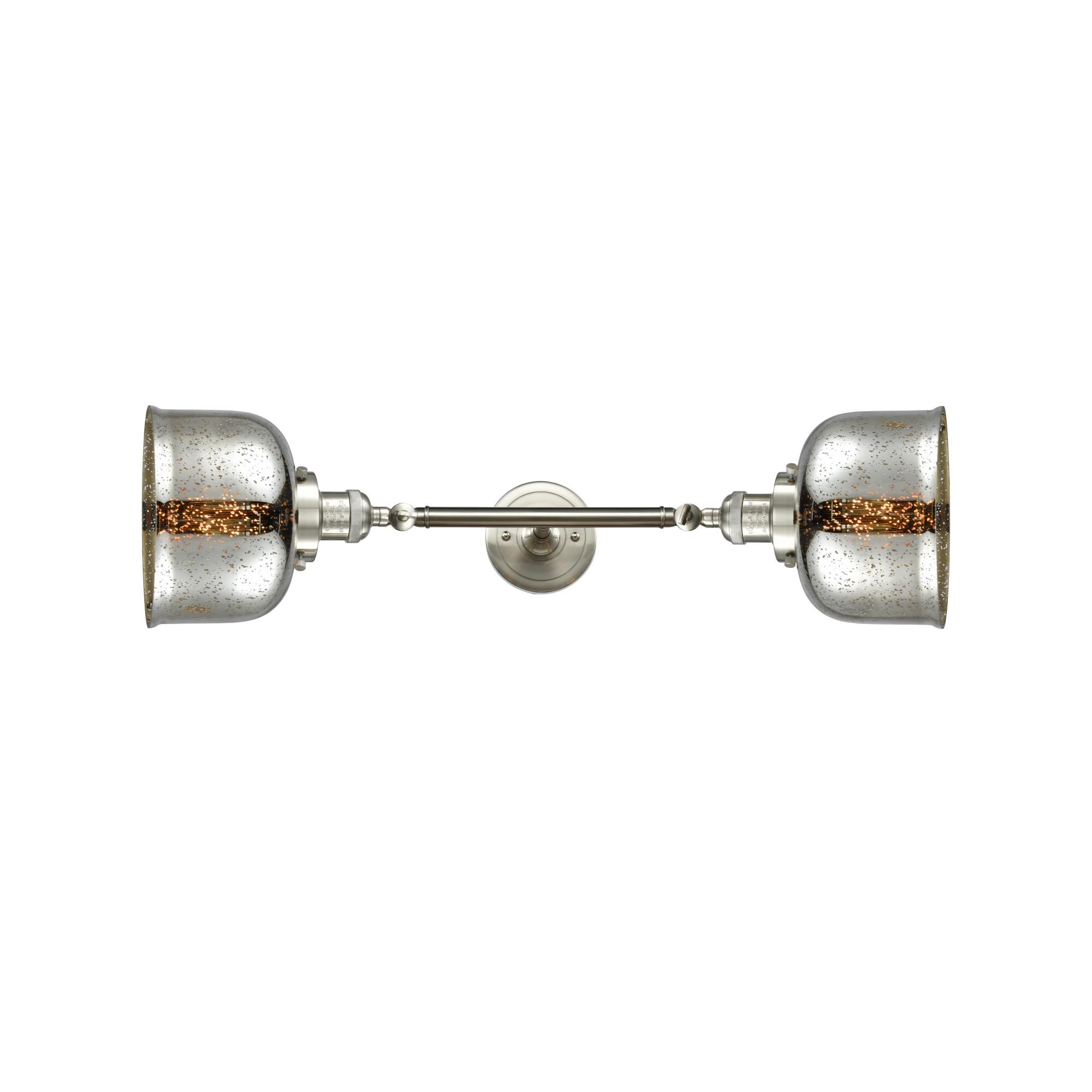 Bruno Marashlian Large Bell 23 Inch 2 Light Bath Vanity Light by Innovations Lighting