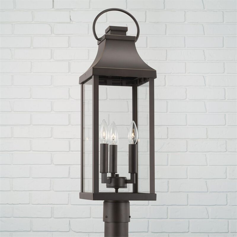 Bradford 3 Light Outdoor Post Lamp by Capital Lighting