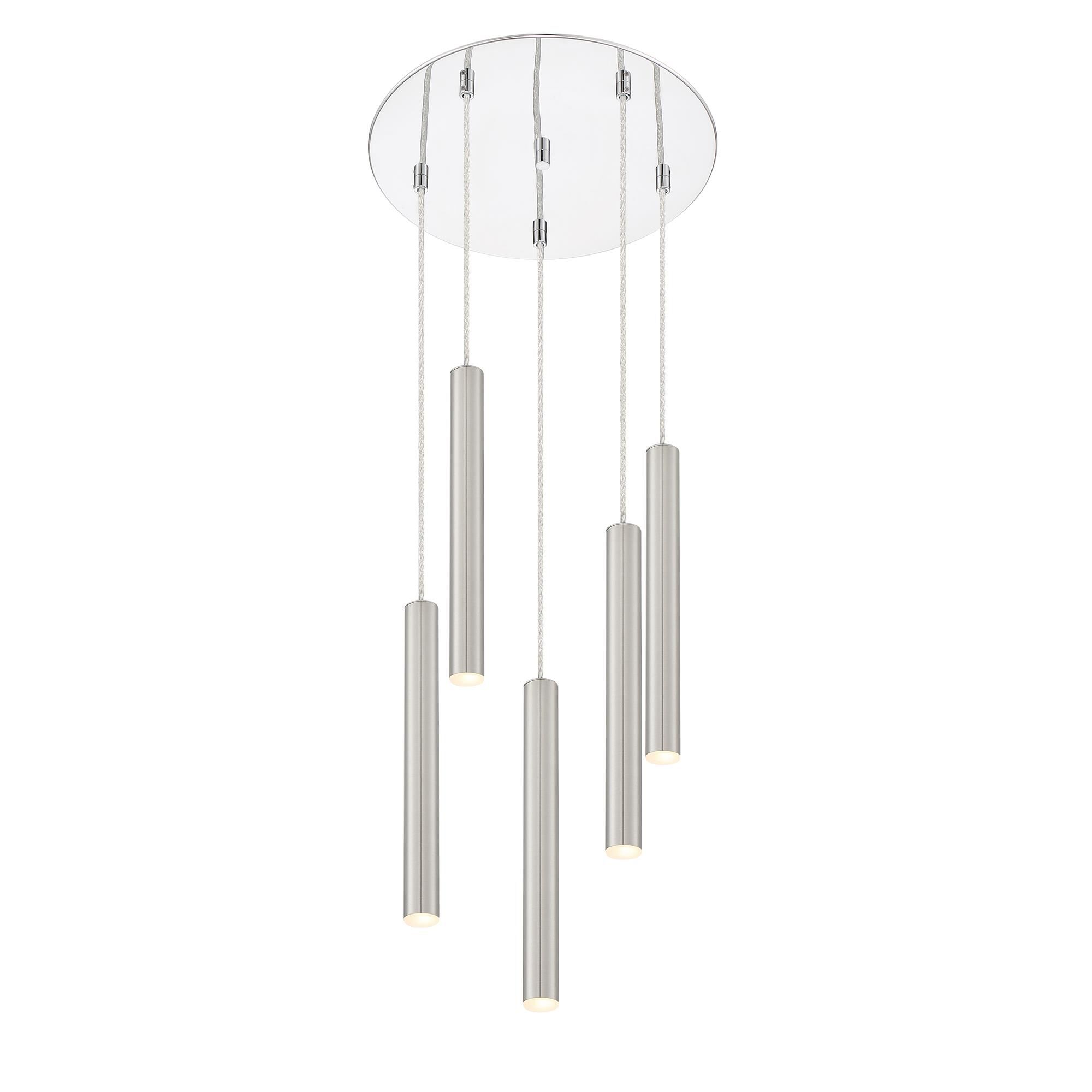 Forest 13 Inch 5 Light LED Linear Suspension Light by Z-Lite