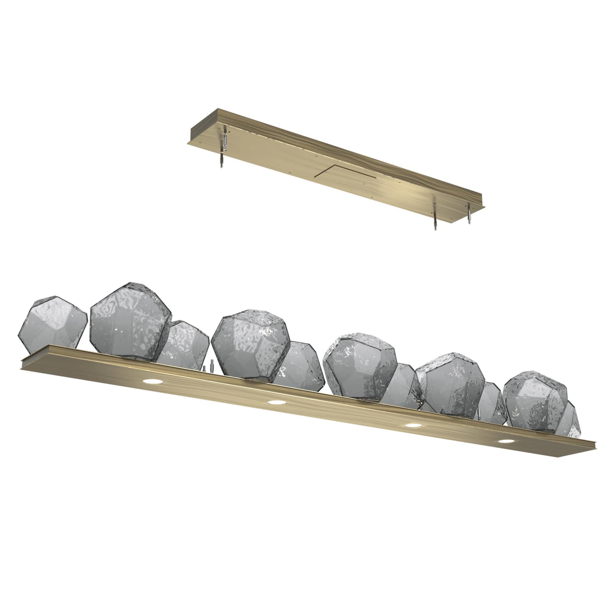 Gem 75 Inch 15 Light LED Linear Suspension Light by Hammerton Studio