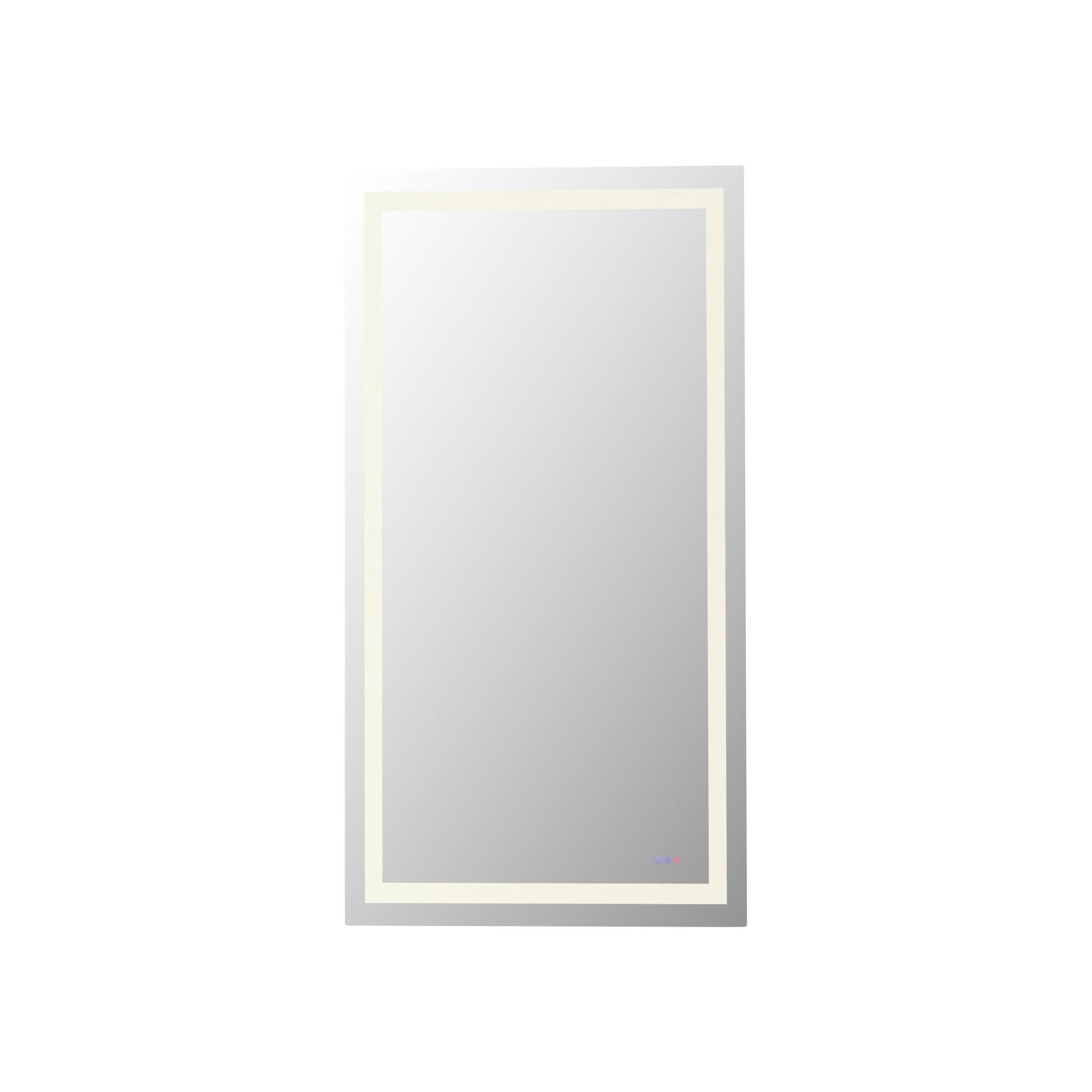 Riven 72 Inch LED Lighted Mirror by Elegant Dcor