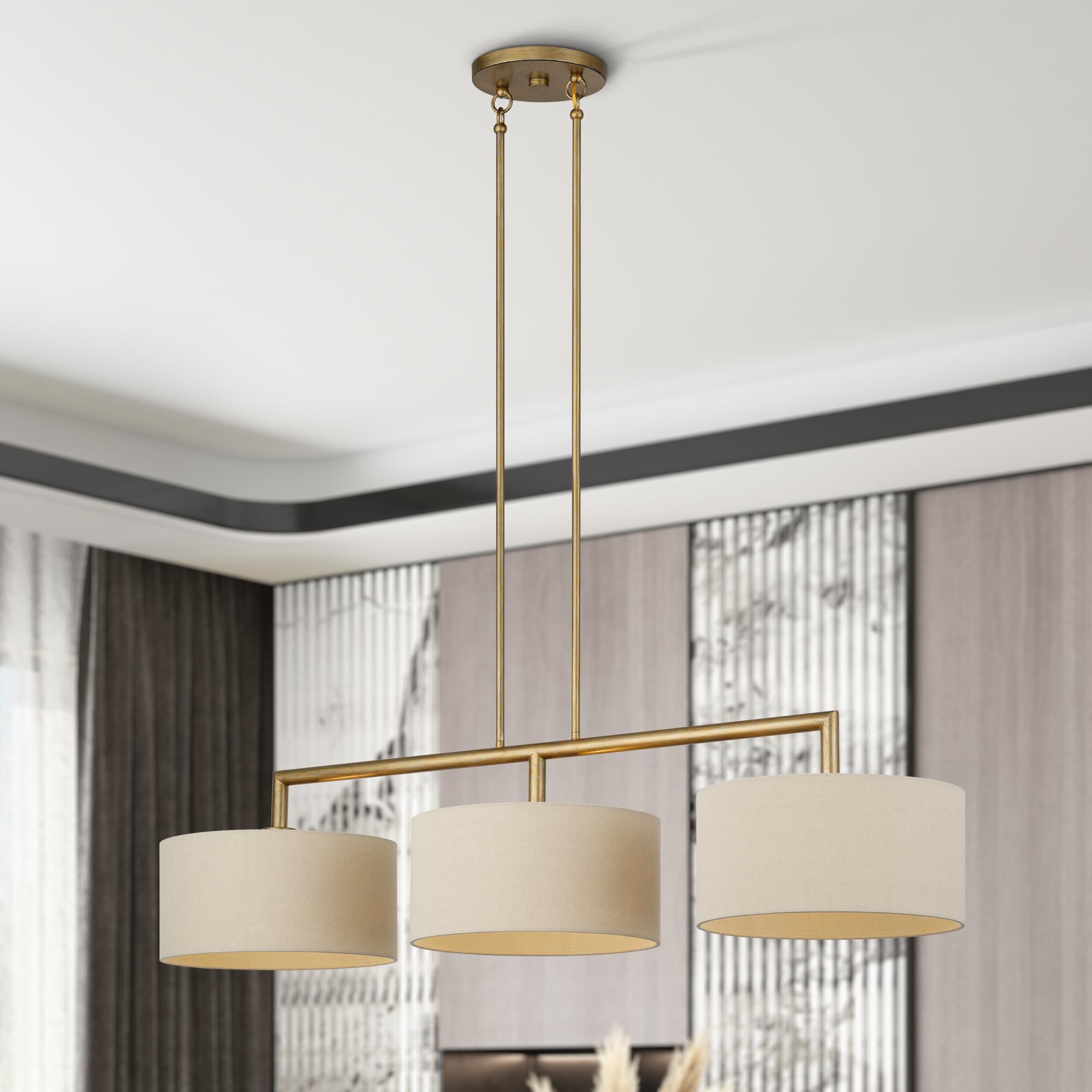 Bellingham 51 Inch Linear Suspension Light by Livex Lighting