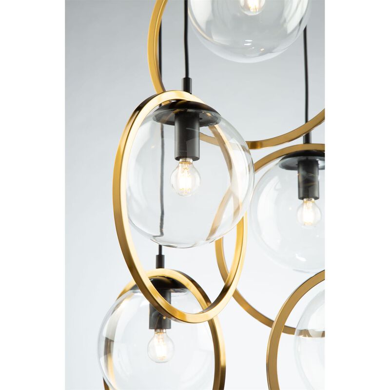 Lugano 17 Inch 5 Light Multi Light Pendant by Artcraft